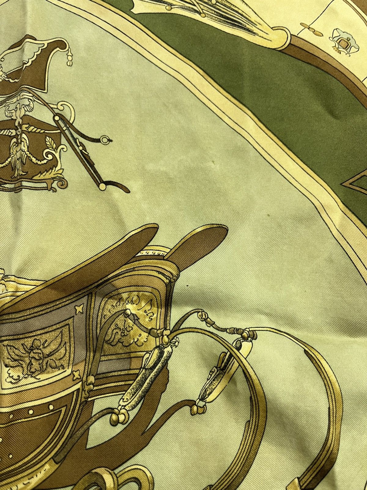 Hermes Vintage 90’s Hermes Springs Silk Scarf Philippe LeDoux Rare Size ONE SIZE - 15 Thumbnail