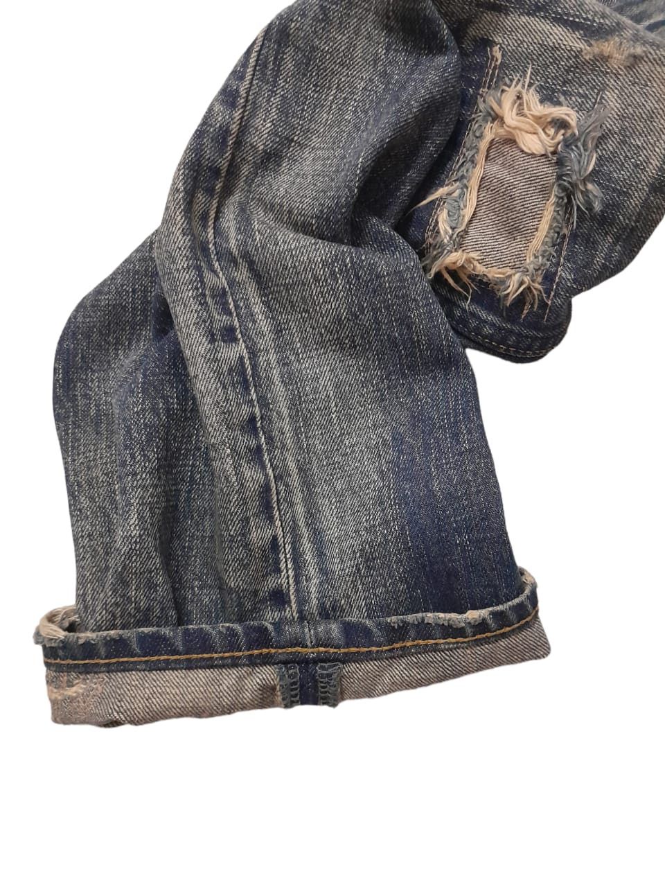 ABAHOUSE Abahouse Japan Distressed Denim (F93) Waist 32 Size US 32 / EU 48 - 9 Thumbnail