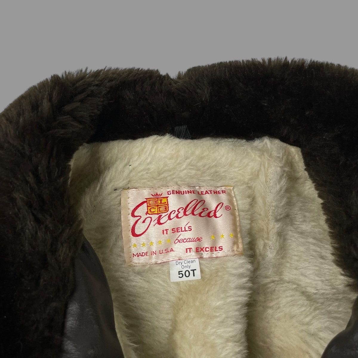Vintage Vintage 1970s leather g1 leather sherpa jacket Size US XL / EU 56 / 4 - 7 Thumbnail