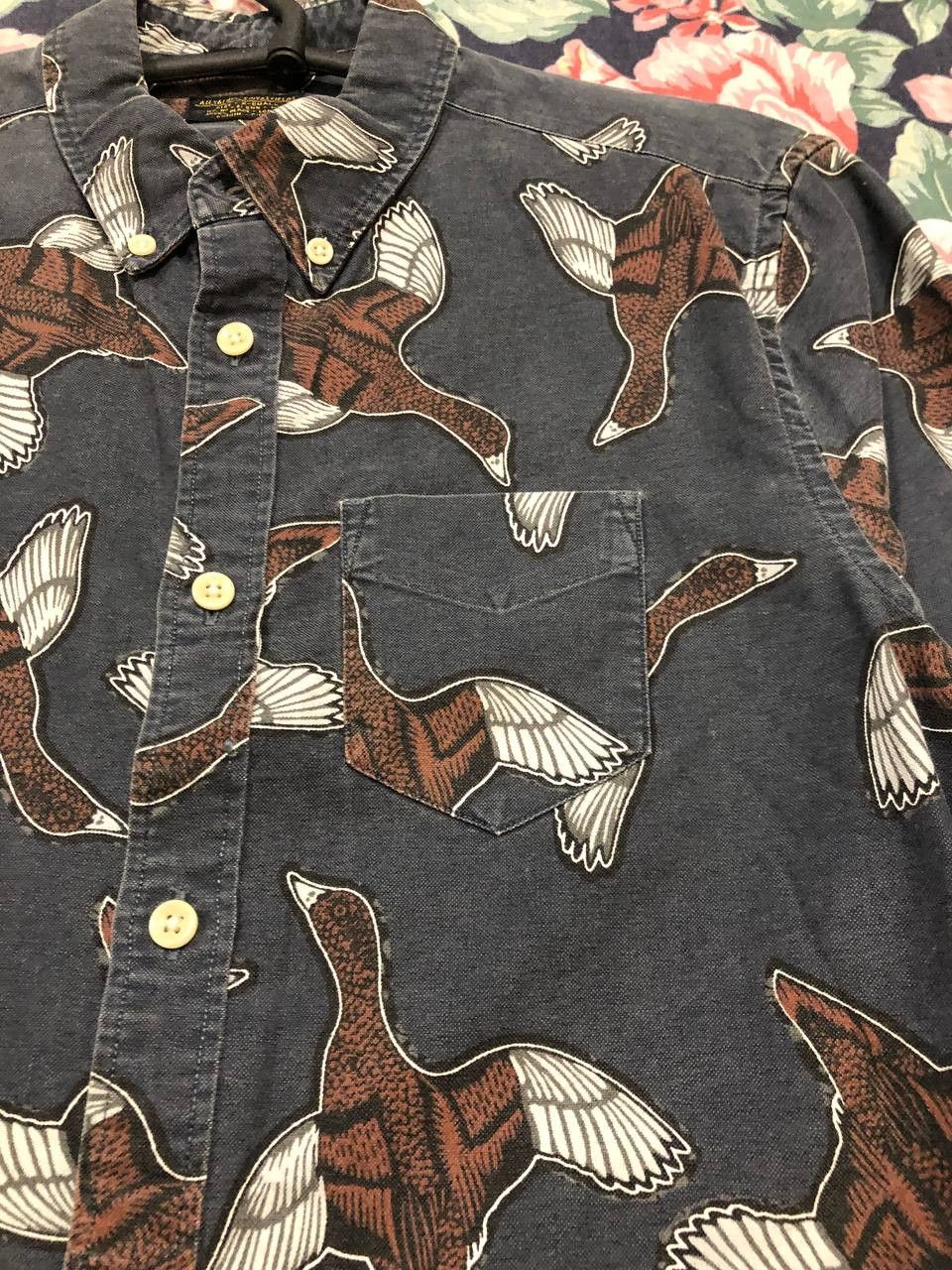 Allsaints Vintage print gray Shirt Allsaints Y2K size XS streetwear Size US XS / EU 42 / 0 - 10 Thumbnail