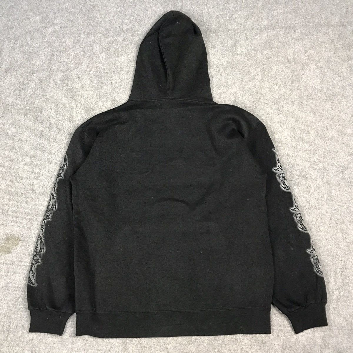 Japanese Brand Japanese style Black punk hoodies distressed Size US M / EU 48-50 / 2 - 6 Thumbnail