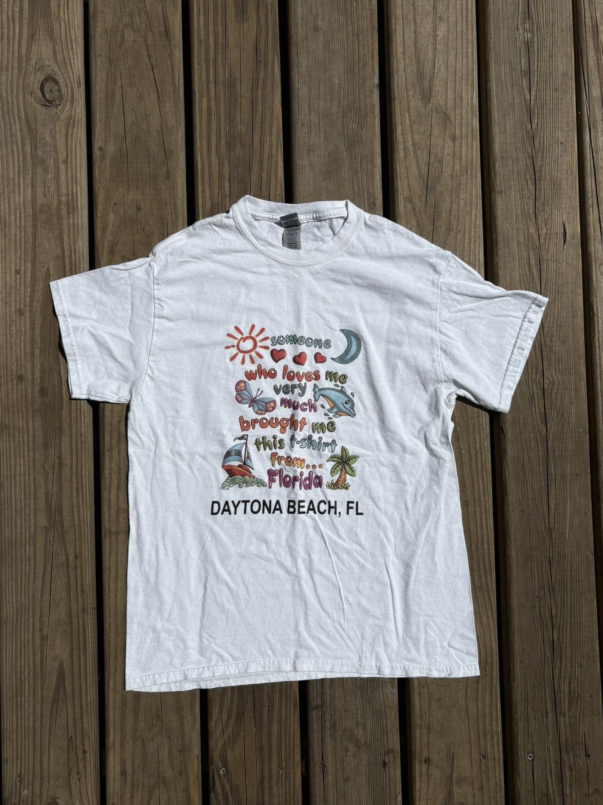 Vintage Daytona Beach Shirt Size M / US 6-8 / IT 42-44 - 1 Thumbnail