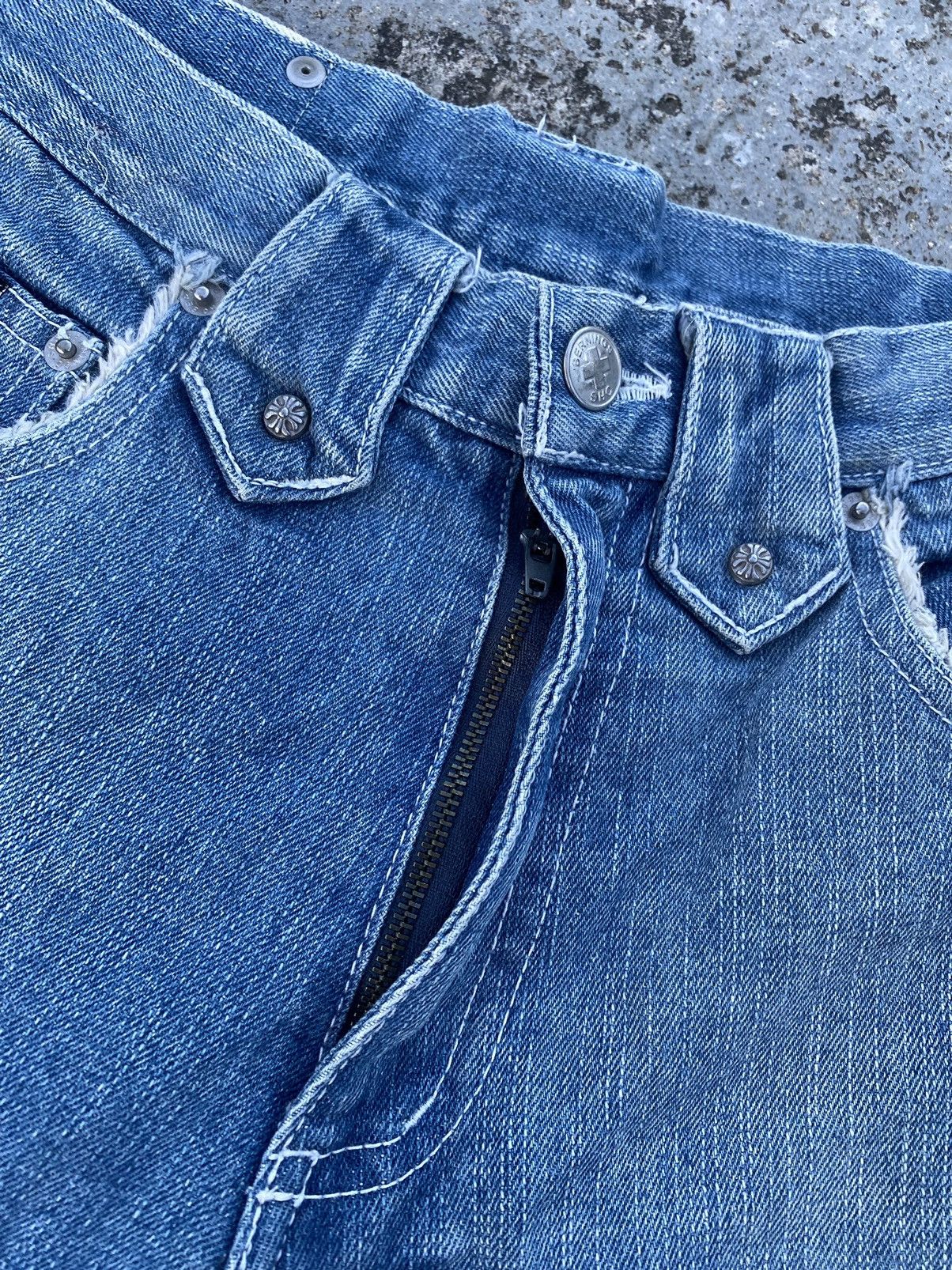 Japanese Brand BerningSho Studded Bootcut Jeans Size US 29 - 7 Thumbnail