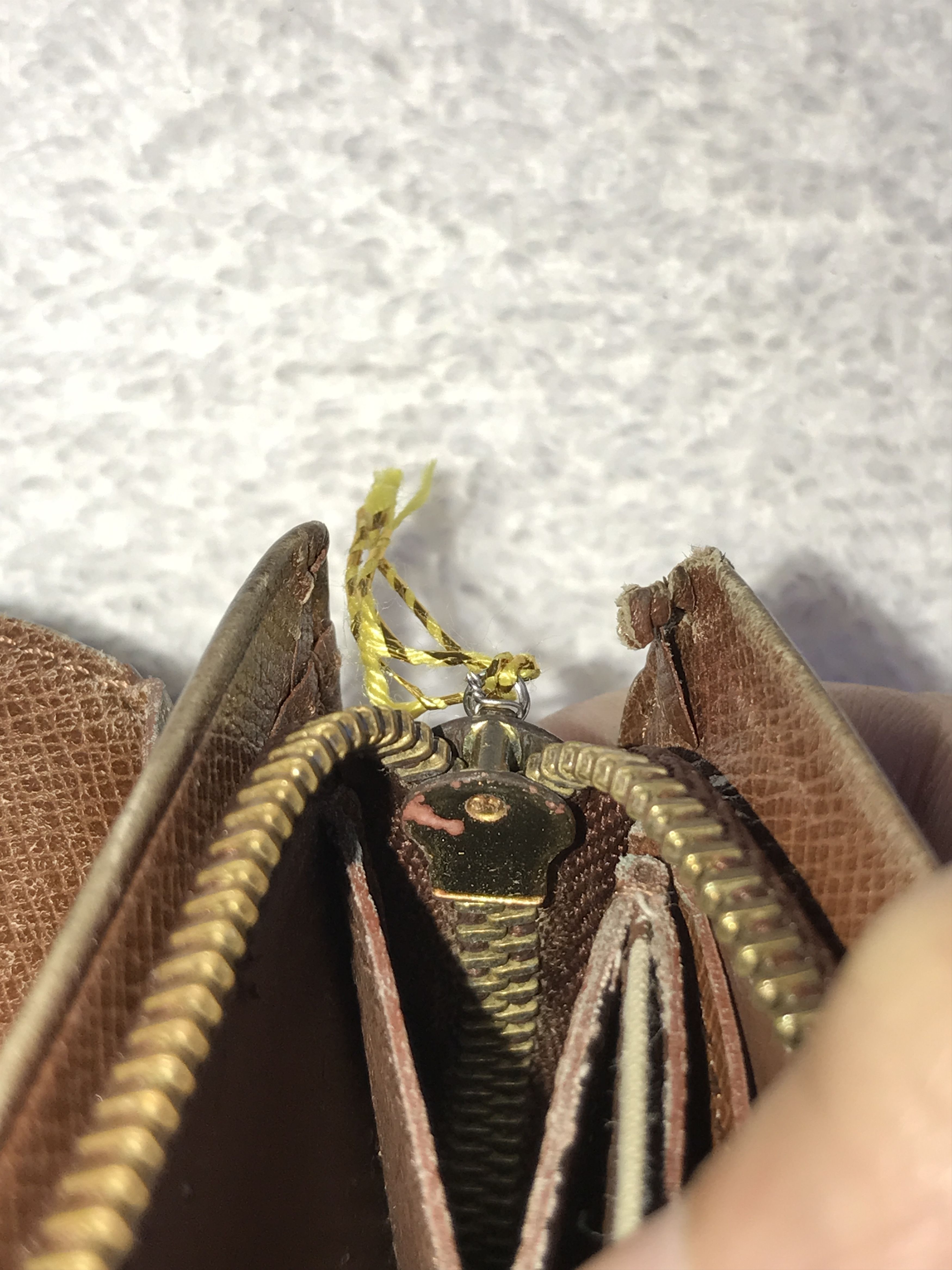 Vintage Louis Vuitton Monogram Porte Monnaie Billets