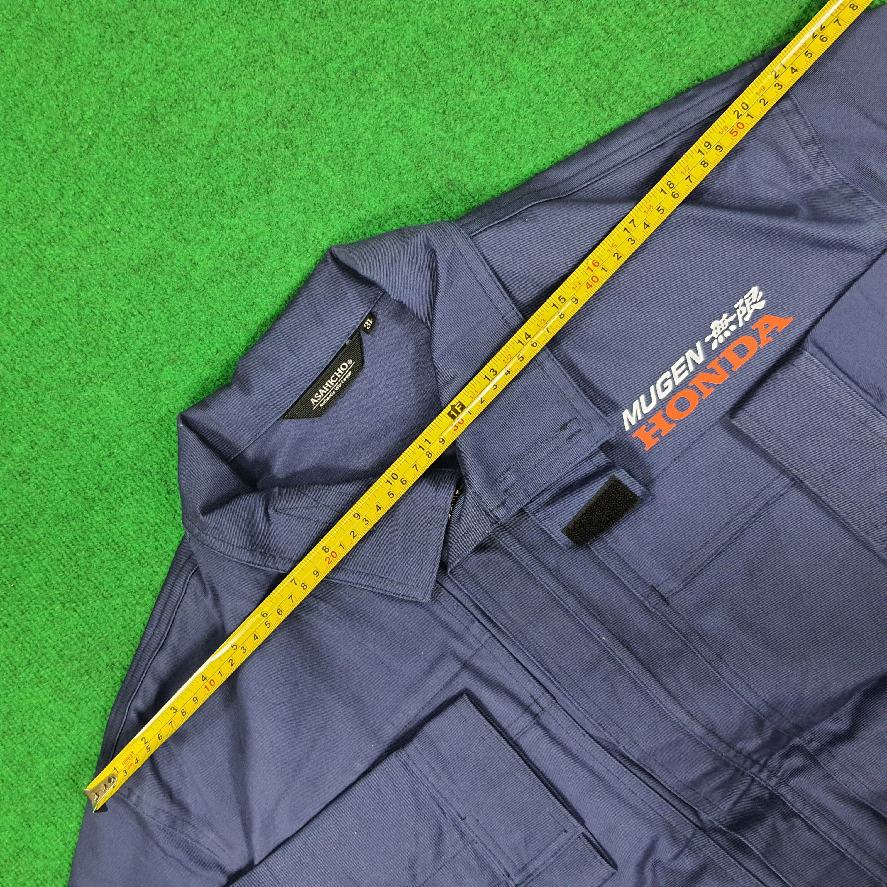 Japanese Brand × Vintage Vintage HONDA Mugen Japan Racing Jacket With Fan Holes Size US L / EU 52-54 / 3 - 12 Thumbnail