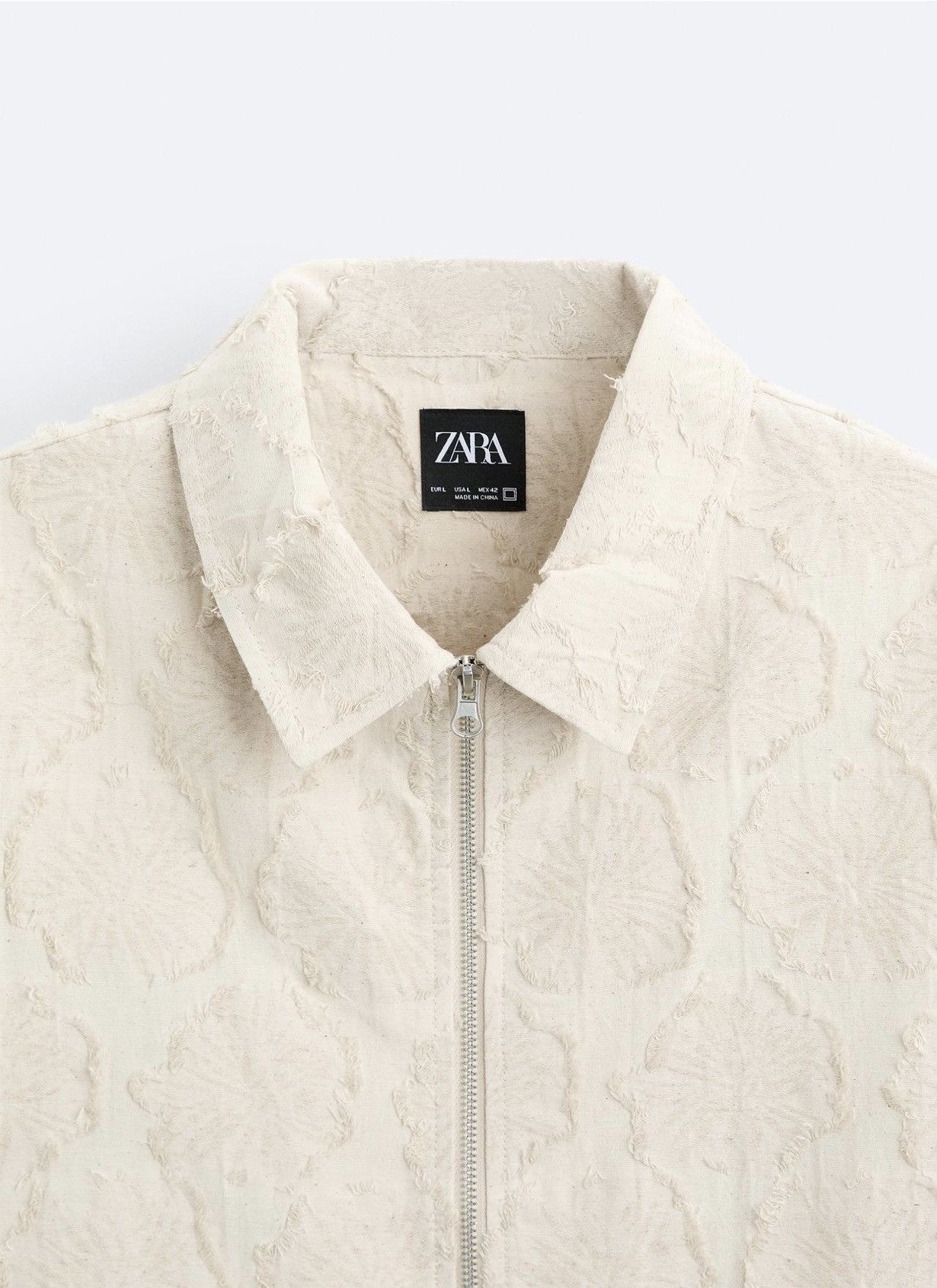 Zara NEW ZARA FLORAL JACQUARD JACKET SIZE S Size US M / EU 48-50 / 2 - 3 Thumbnail