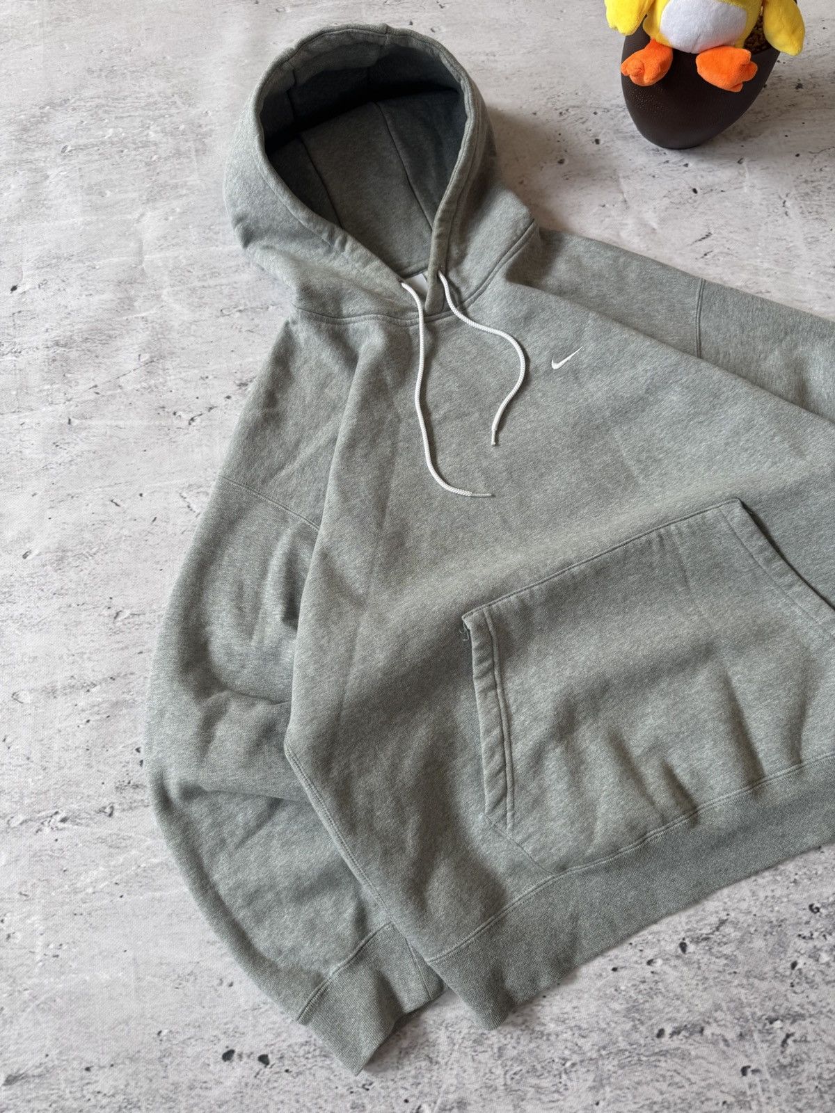 Nike × Vintage NIKE LAB VINTAGE 00s y2k OVERSIZE BAGGY HOODIE BASIC LOGO Size US L / EU 52-54 / 3 - 2 Thumbnail