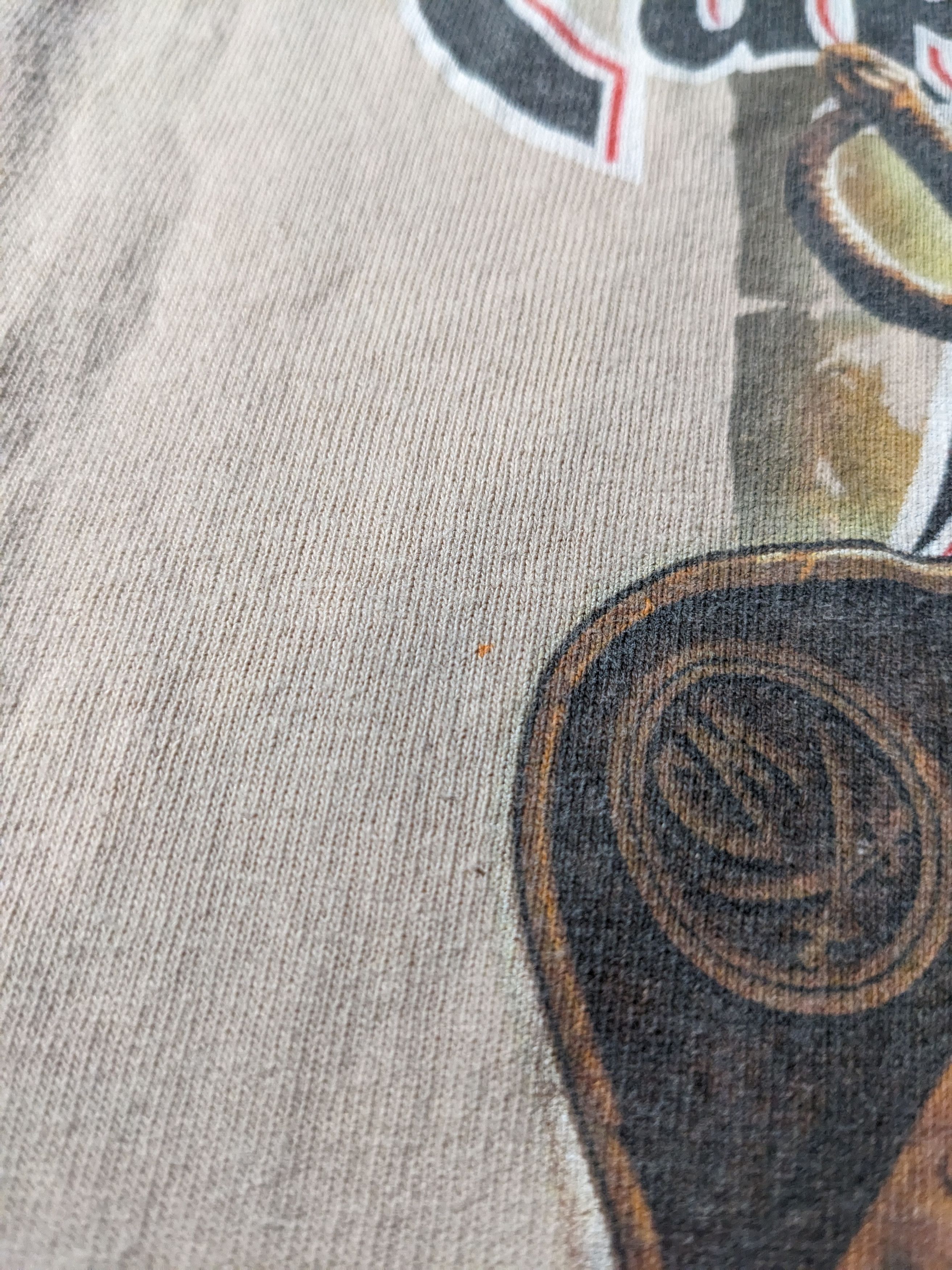 Vintage Vintage 2007 Captain Morgan Rum Alcohol Beige Large T-Shirt Size US L / EU 52-54 / 3 - 8 Thumbnail