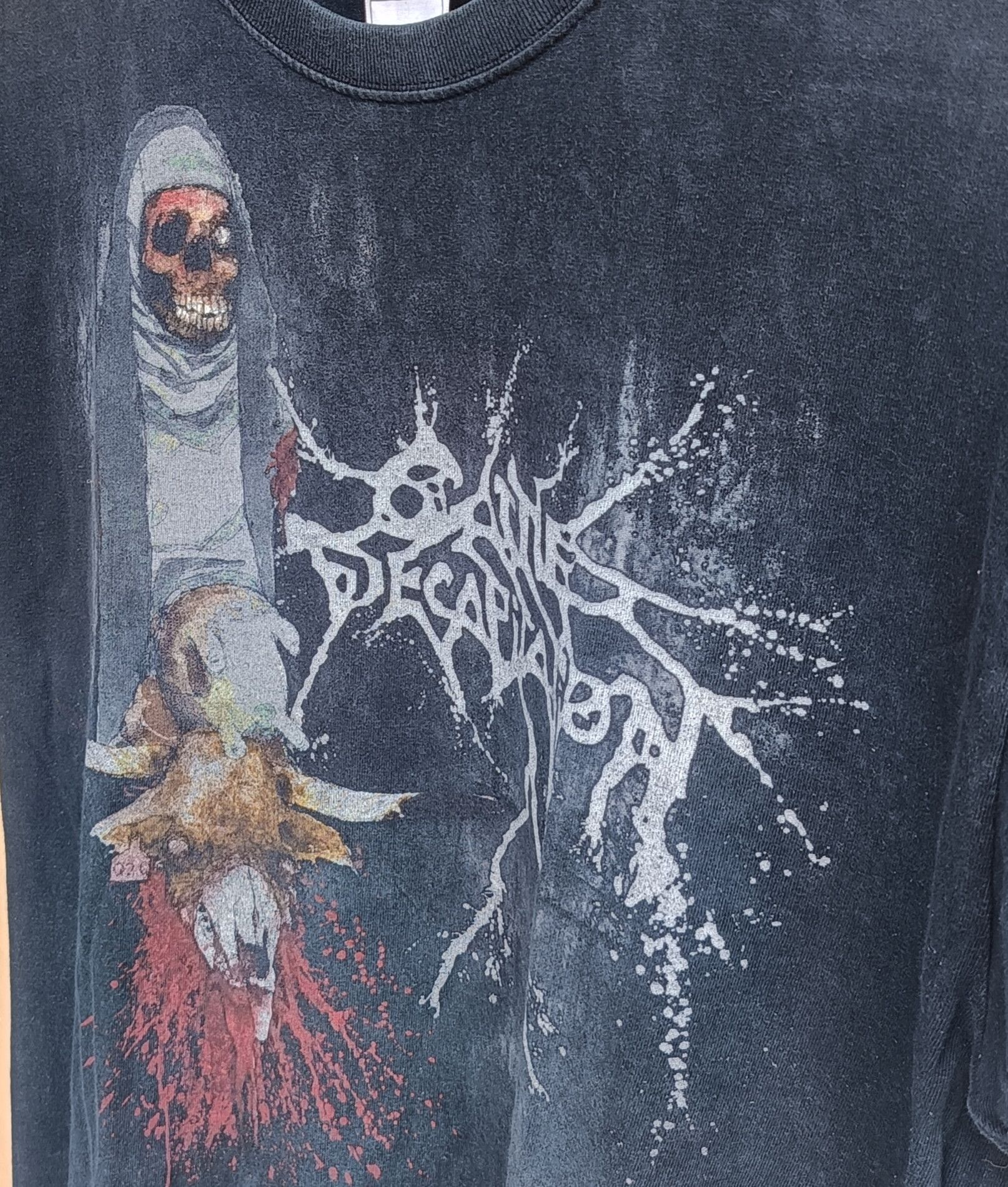 Band Tees × Fruit Of The Loom Cattle decapitation metal band tee Size US L / EU 52-54 / 3 - 3 Thumbnail