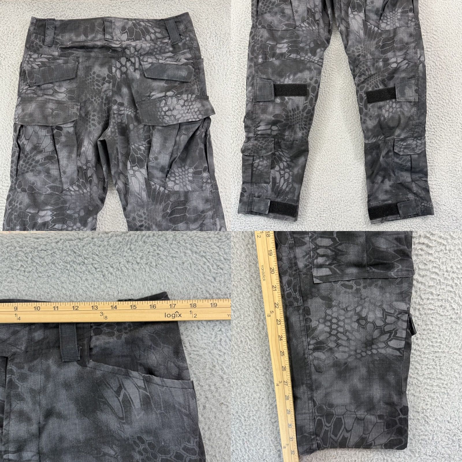 Vintage VINTAGE 5.11 Tactical Pants Men 32x32 Camo Cargo Taclite Ripstop Knee Pad Military Zip Pac Size US 32 / EU 48 - 8 Thumbnail