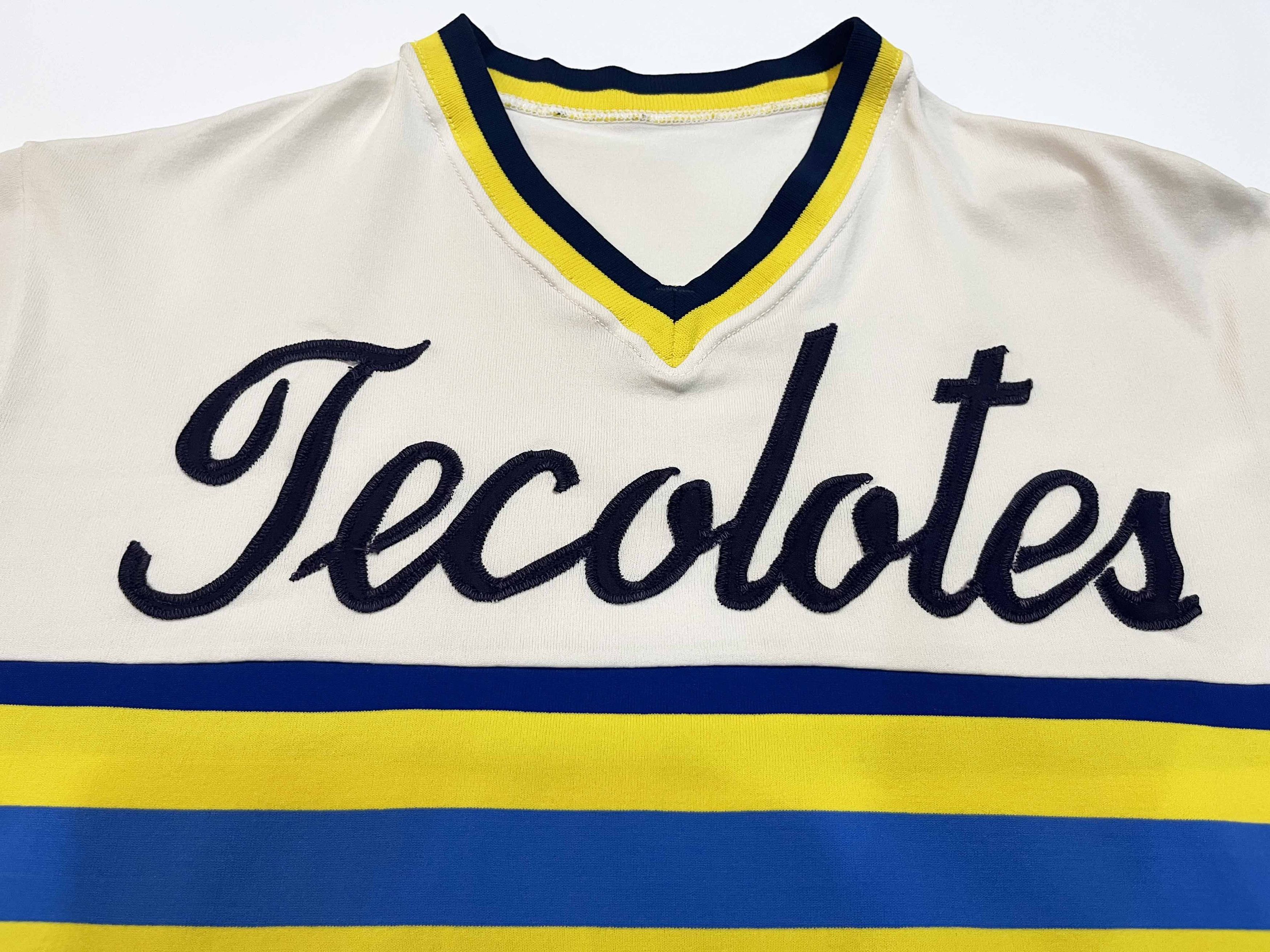 MacGregor × Vintage Vintage Sand Knit Tecolotes #9 Baseball Pullover Jersey Size US M / EU 48-50 / 2 - 2 Thumbnail