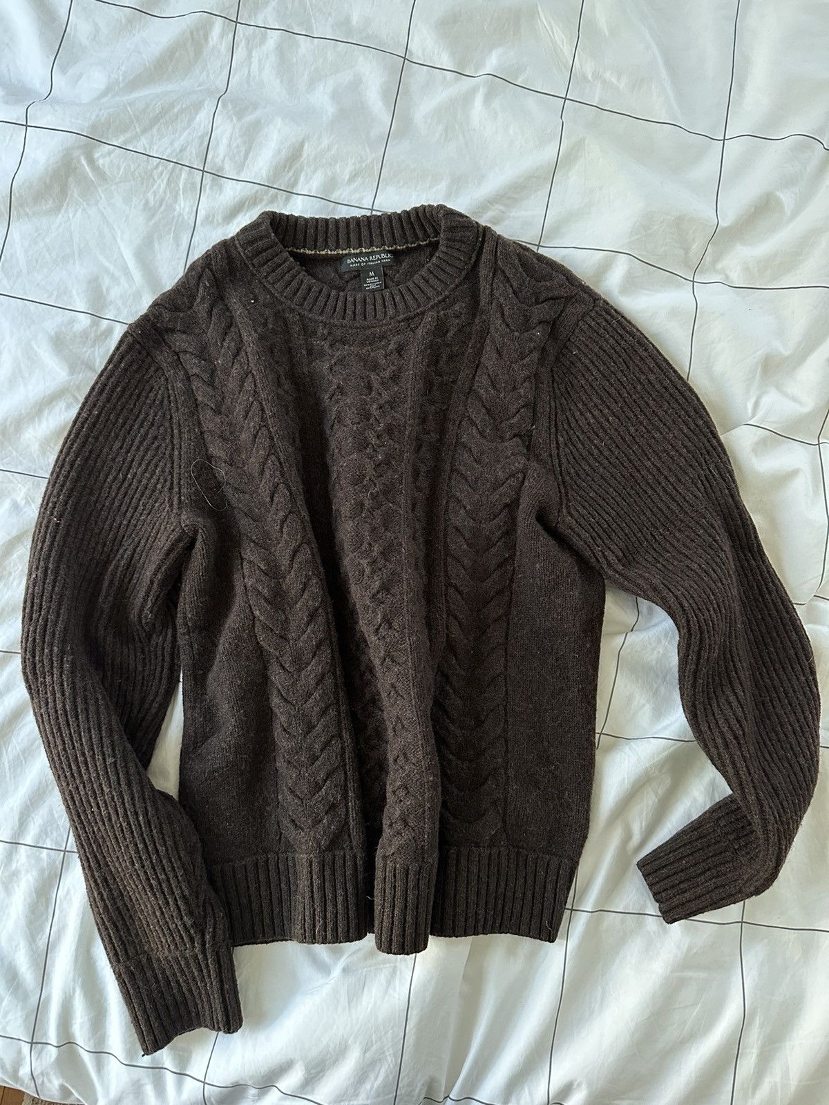 Banana Republic BR Brown wool sweater Size US M / EU 48-50 / 2 - 1 Thumbnail