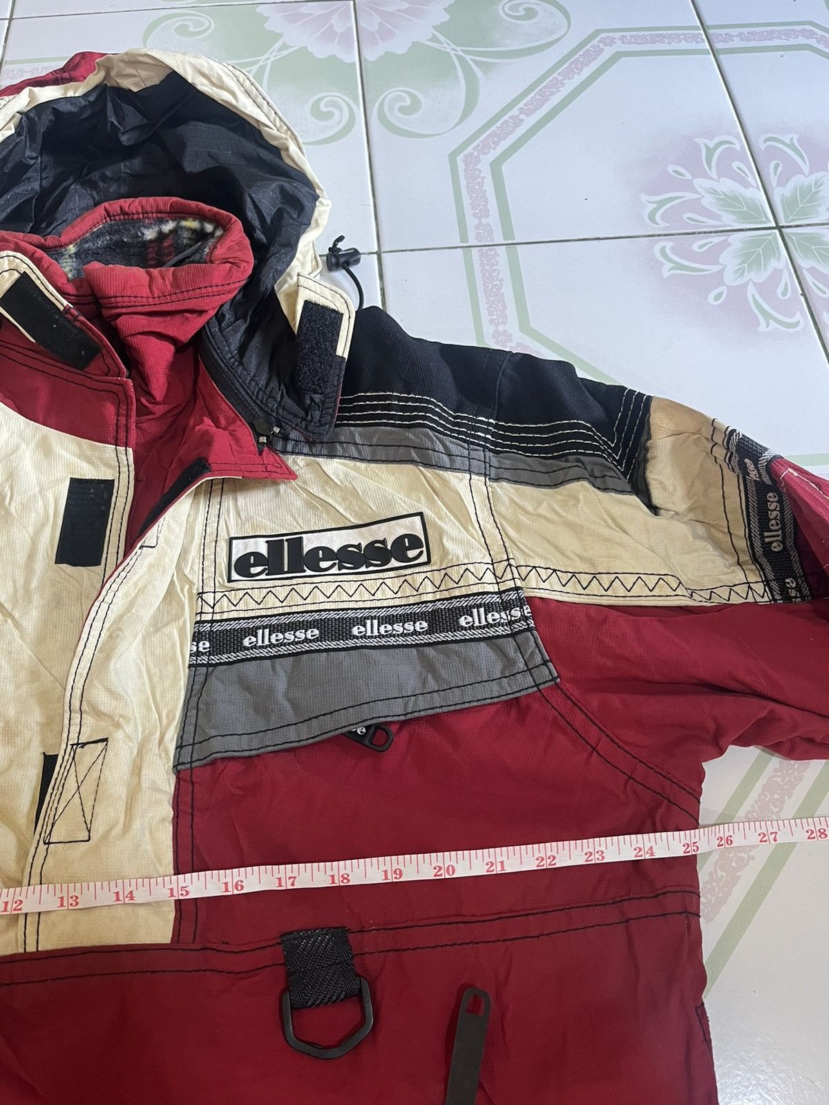 Ellesse Vintage Ellesse Hoodie Thinsulate Thermal Insulation Size US L / EU 52-54 / 3 - 17 Thumbnail