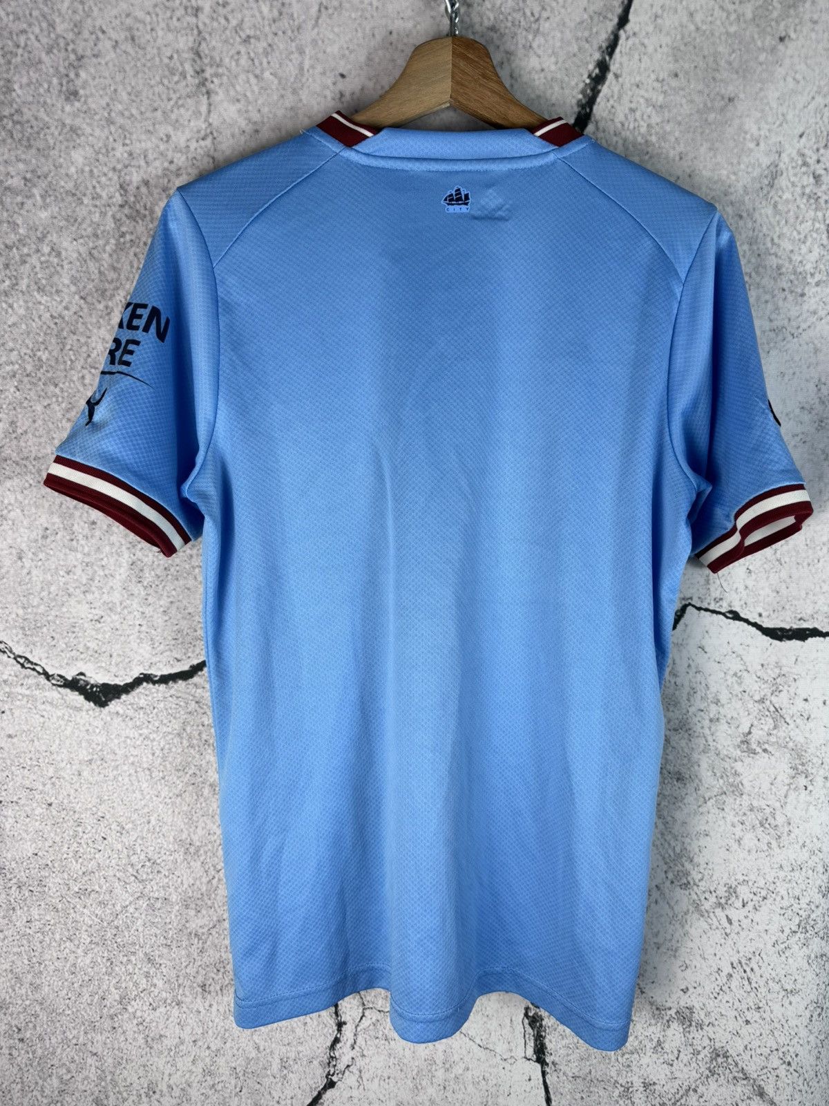 Puma Manchester City FC Center Logo Puma Jersey Soccer Football Size US M / EU 48-50 / 2 - 2 Thumbnail