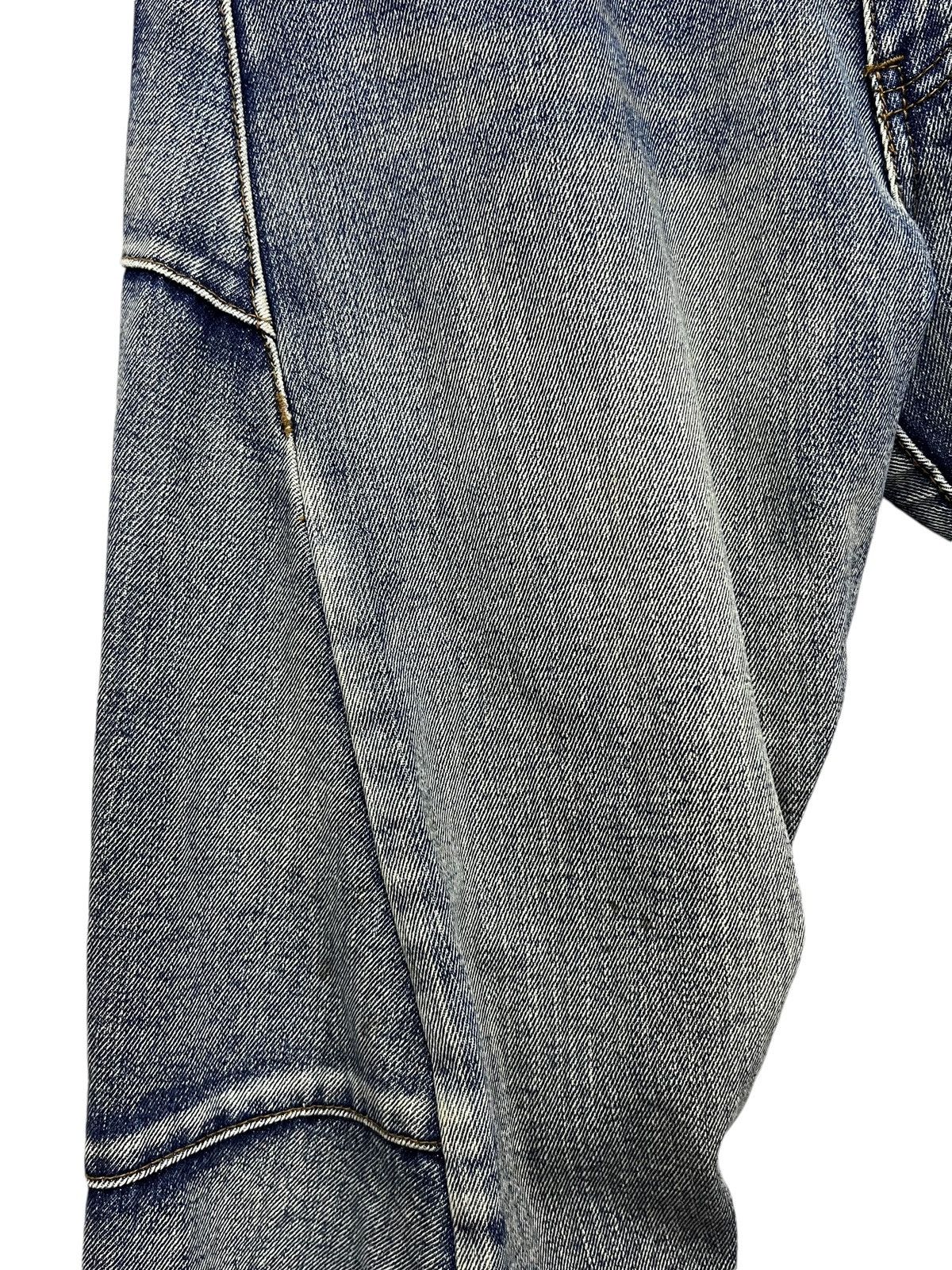 Breath & Stone BREATHMINT Grunge Double Waist Slanted Mudwash Exotic Denim Size US 31 - 10 Thumbnail