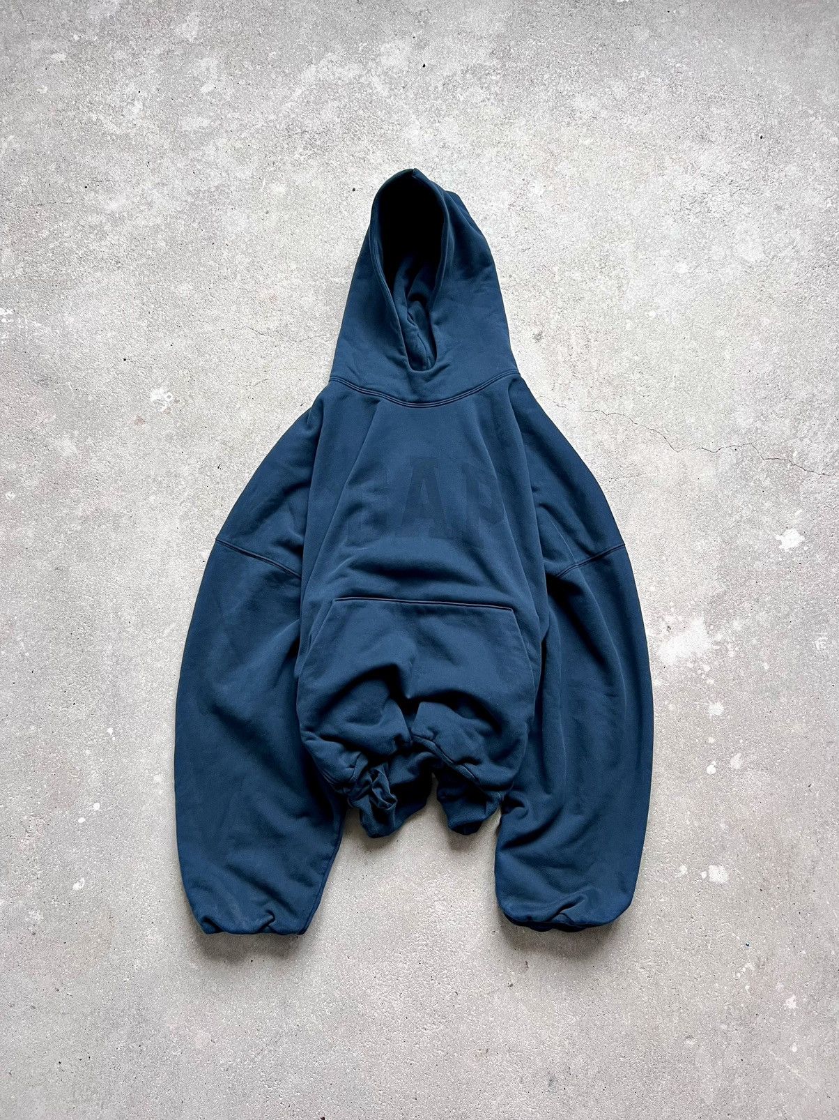 Gap × Kanye West × Yeezy Yeezy Gap Dove Hoodie Dark Blue Size US XL / EU 56 / 4 - 3 Thumbnail