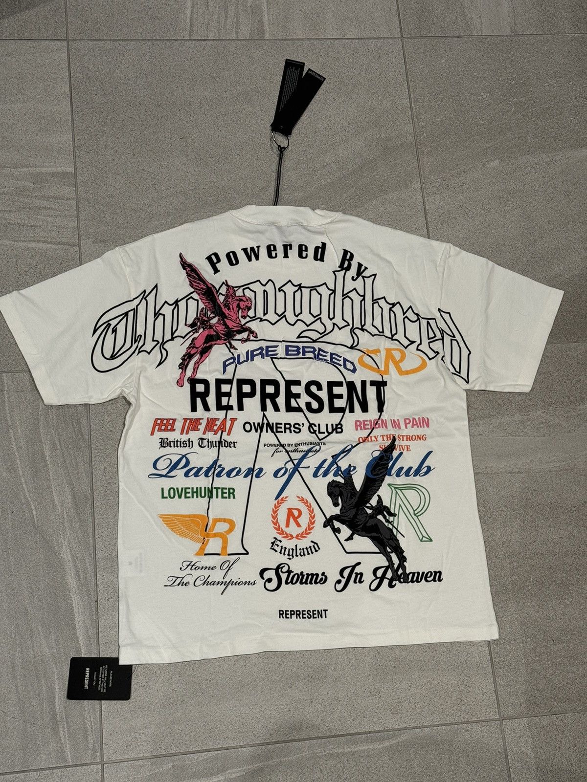 Represent Clo. Represent Icons (Limited Edition) T-Shirt / Flat White - M Size US M / EU 48-50 / 2 - 1 Thumbnail