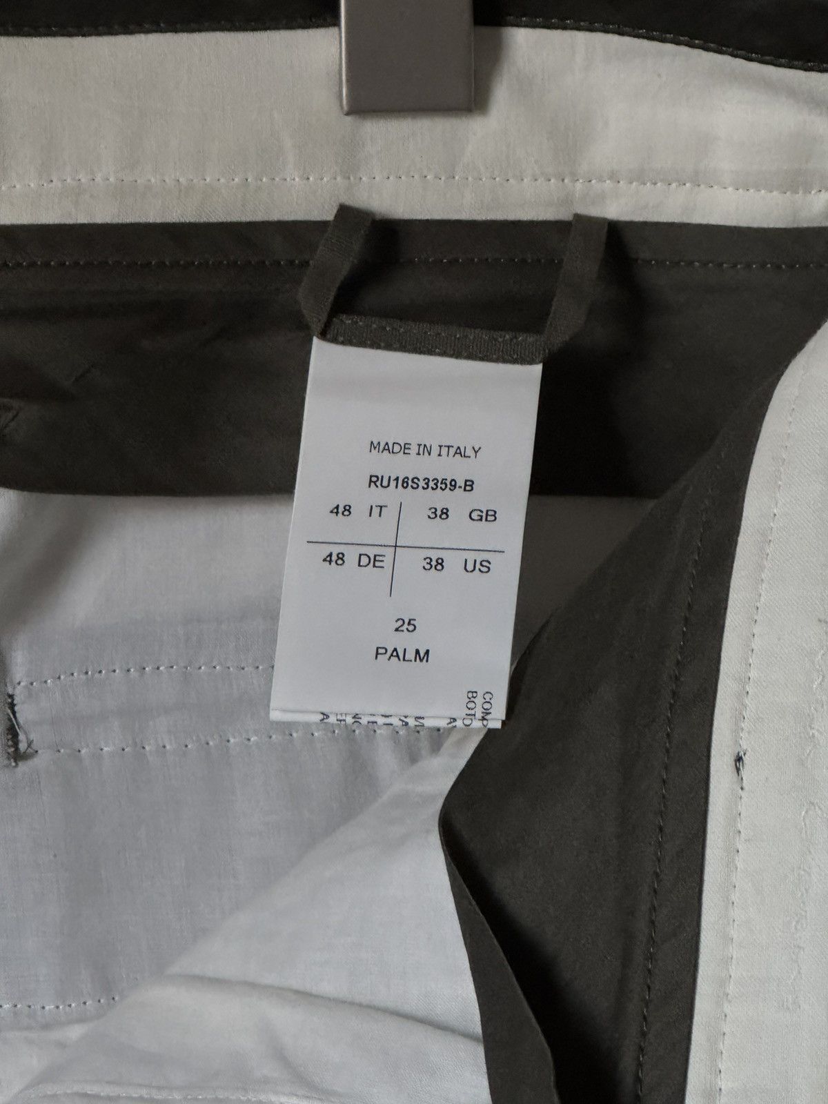 Rick Owens Rick Owens SS2016 Cyclops Astaires Cropped Pants (Palm) Size US 32 / EU 48 - 5 Thumbnail