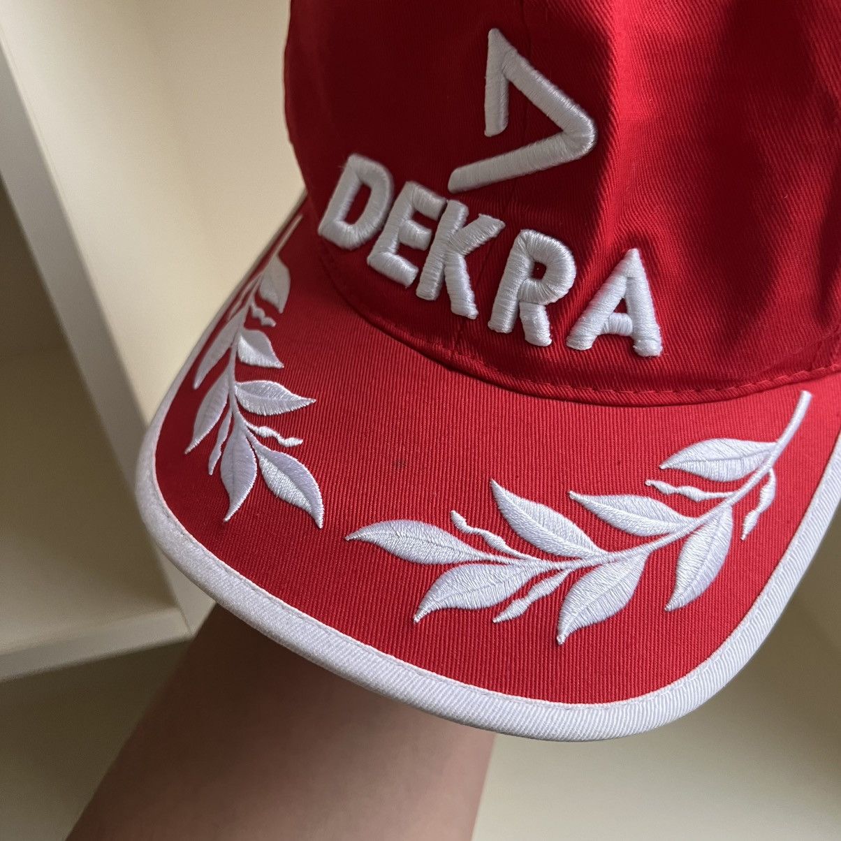 Ferrari Vintage Ferrari Racing Cap Michael Schumacher Dekra Size ONE SIZE - 4 Thumbnail