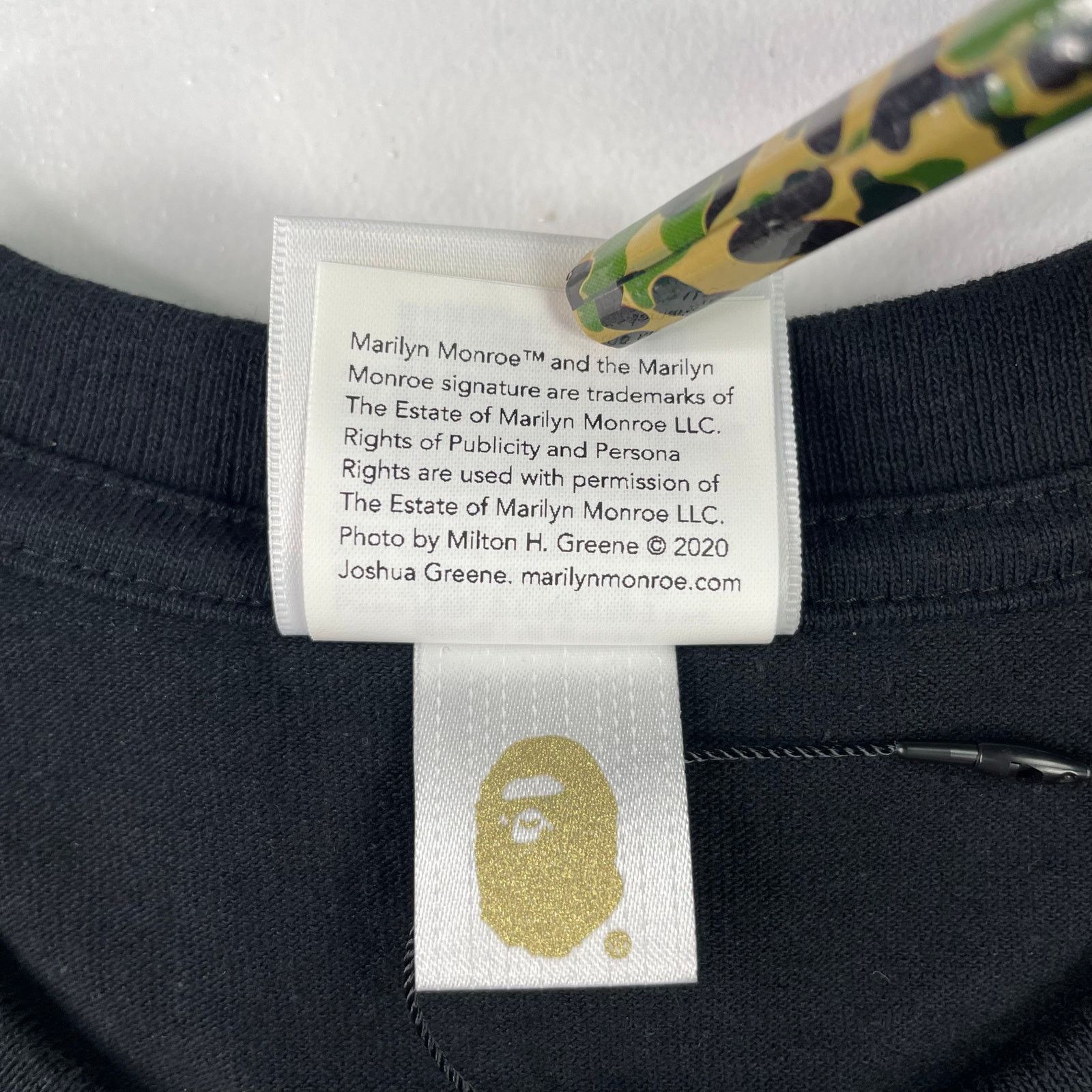 Bape Bape x Marilyn Monroe Rare Camo Tee Size US S / EU 44-46 / 1 - 5 Thumbnail