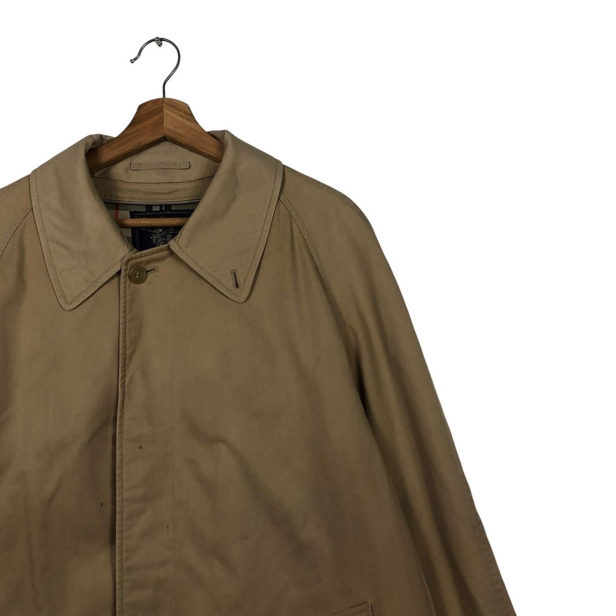 Burberry × Vintage 🔥VINTAGE LONG JACKET BURBERRYS NOVA CHECK BLANKET LINING Size US M / EU 48-50 / 2 - 8 Thumbnail