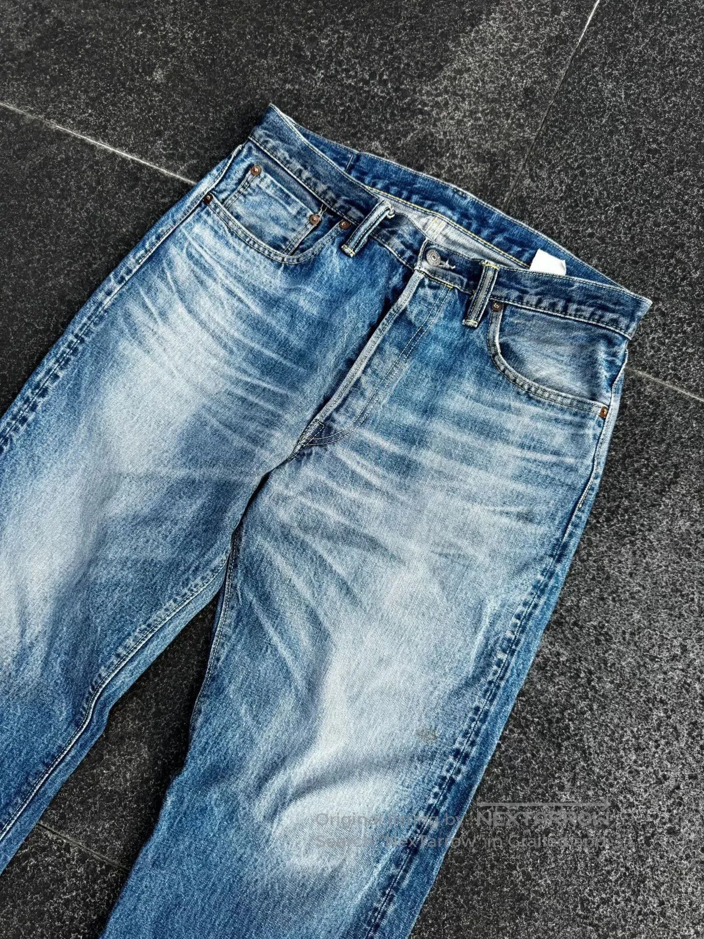 Sugar Cane Sugar Cane Washed Denim Pants. Size US 34 / EU 50 - 3 Thumbnail
