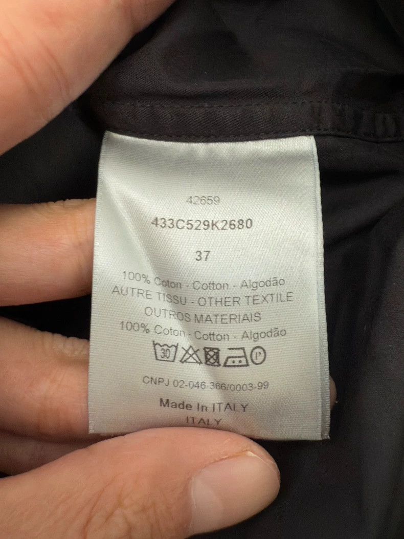Dior Dior Size 37 Shirt 2502-Nextarrow Size US XXS / EU 40 - 8 Thumbnail
