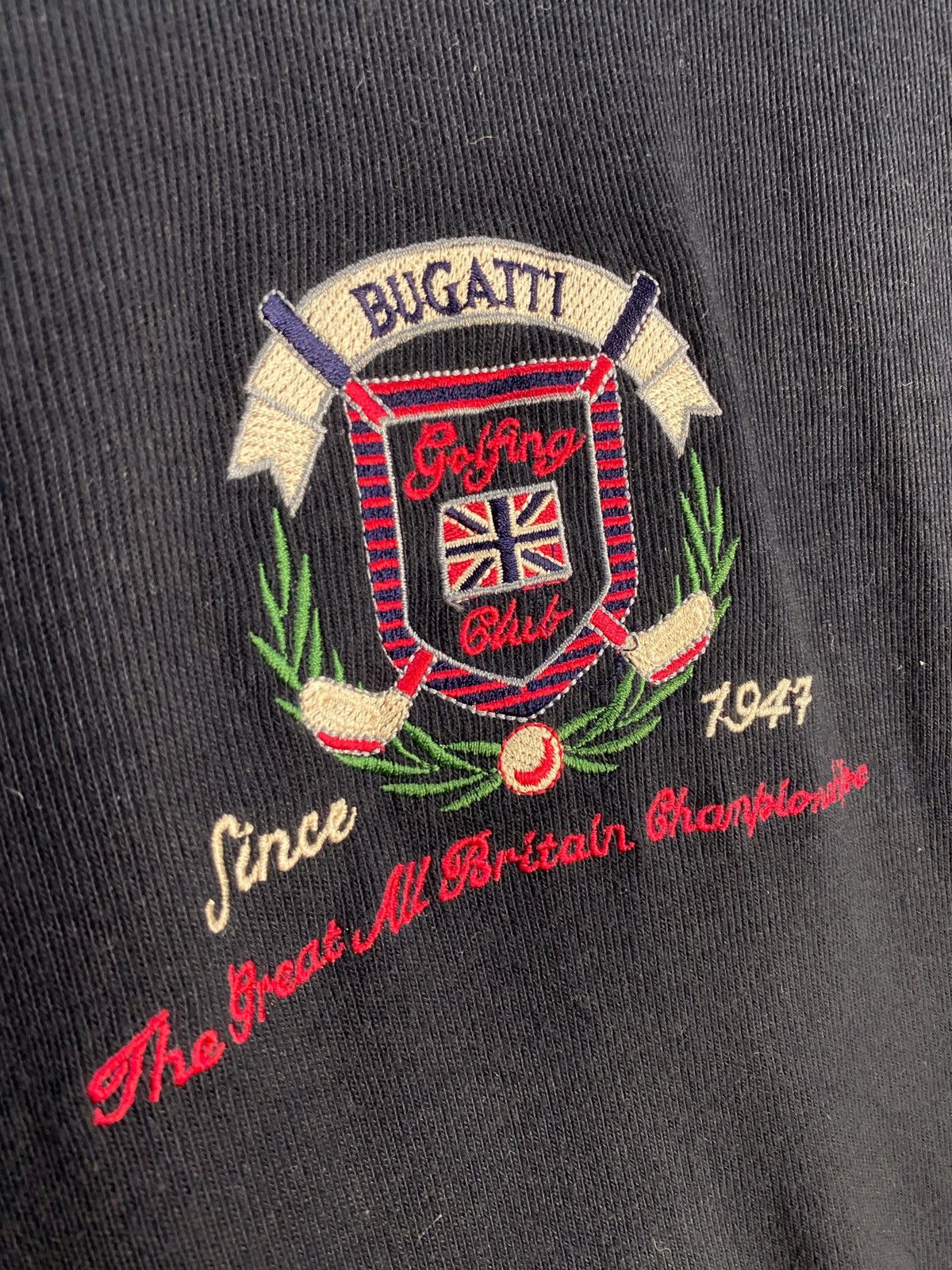 Bugatti × Designer × Vintage 🔥RARE🔥VINTAGE BUGATTI EMBROIDERY LOGO SWEATSHIRT Size US S / EU 44-46 / 1 - 4 Thumbnail