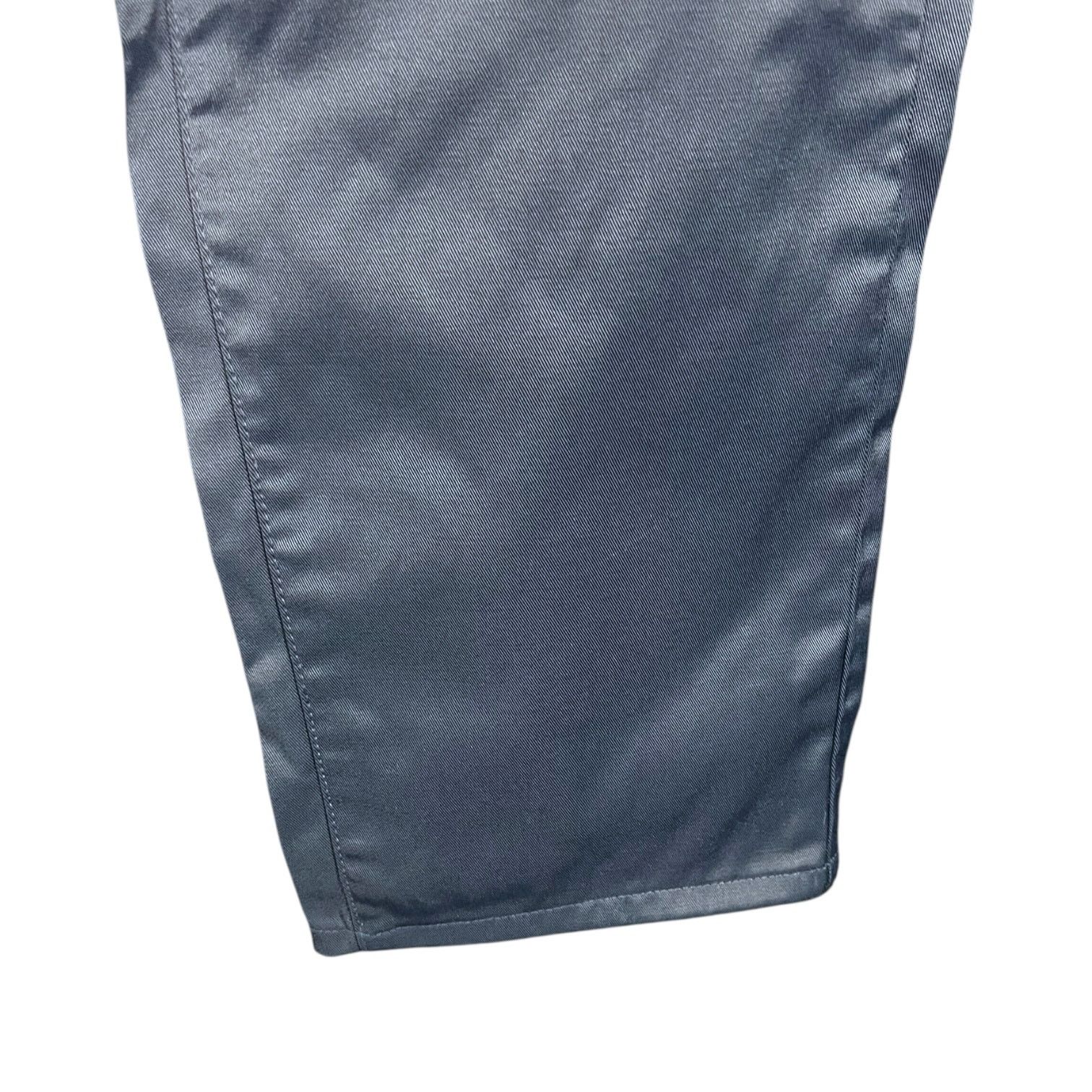 Versace Men's Vintage Y2K Versace Couture Navy Coated Jeans 29W 31L Size US 33 - 6 Thumbnail