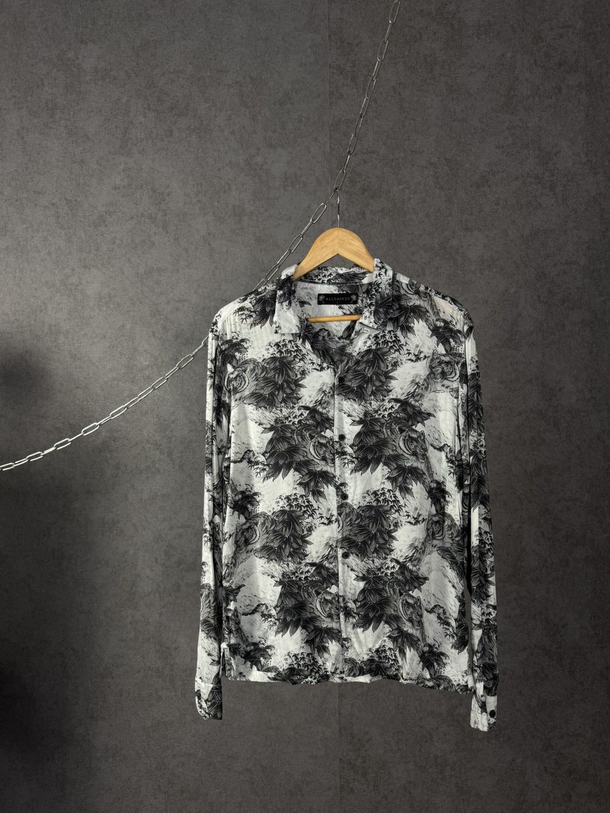 Allsaints Allsaints art crazy shirt Size US S / EU 44-46 / 1 - 1 Thumbnail