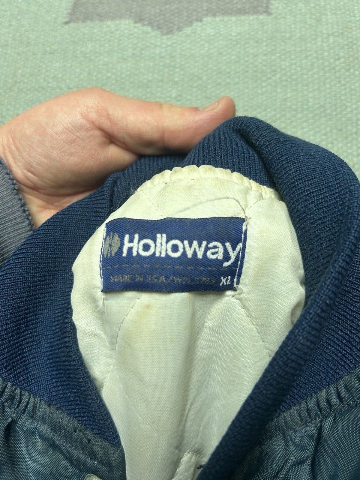 Vintage 80s bomber jacket midway pool league St Clair Michigan XL Size US XL / EU 56 / 4 - 9 Thumbnail