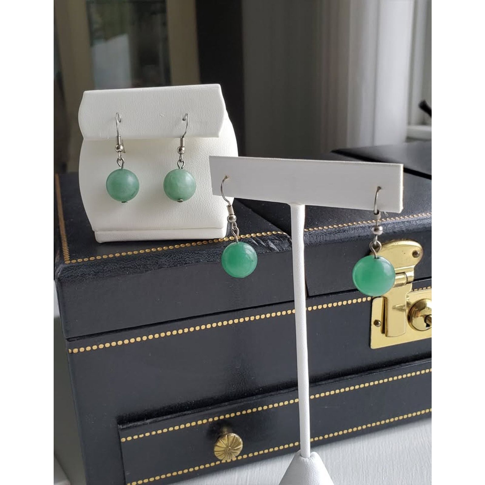 Other Aventurine Necklace & Earring Set Size ONE SIZE - 6 Thumbnail