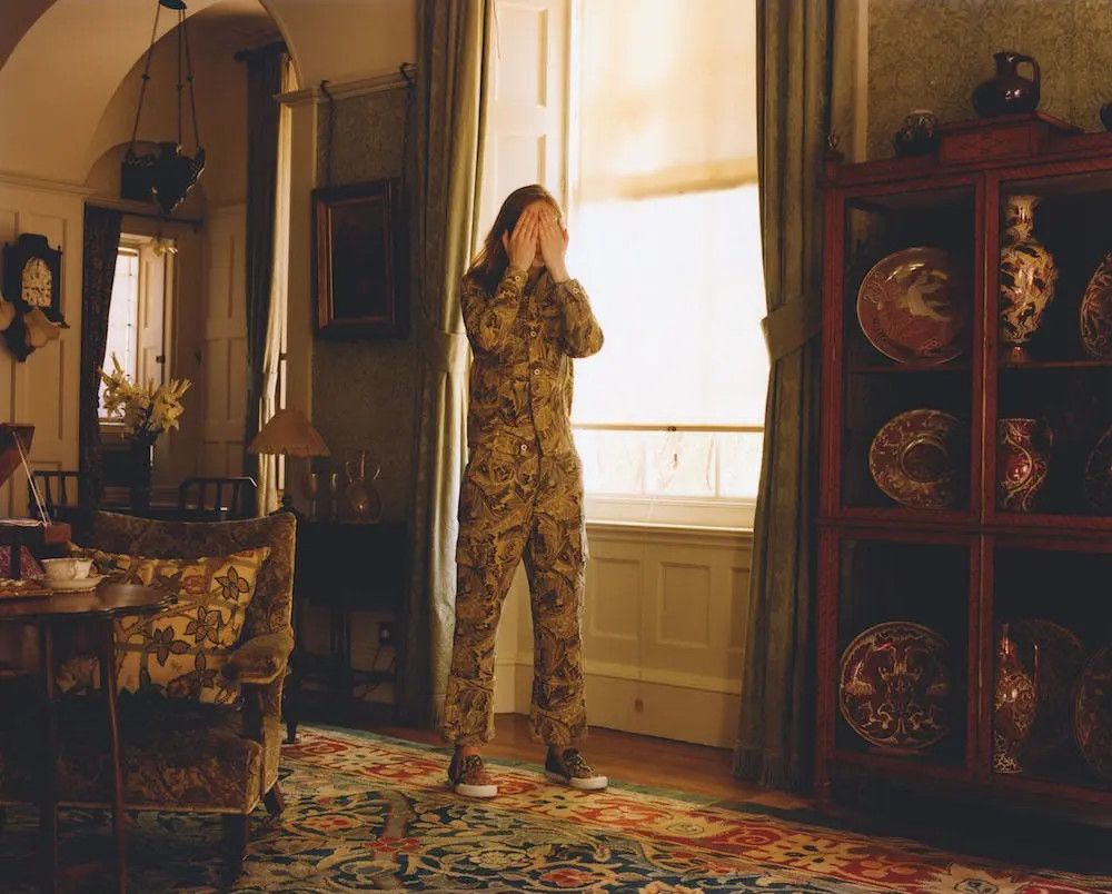 Loewe 2017 Loewe x William Morris Floral Tapestry Fisherman Pants Size US 34 / EU 50 - 1 Thumbnail