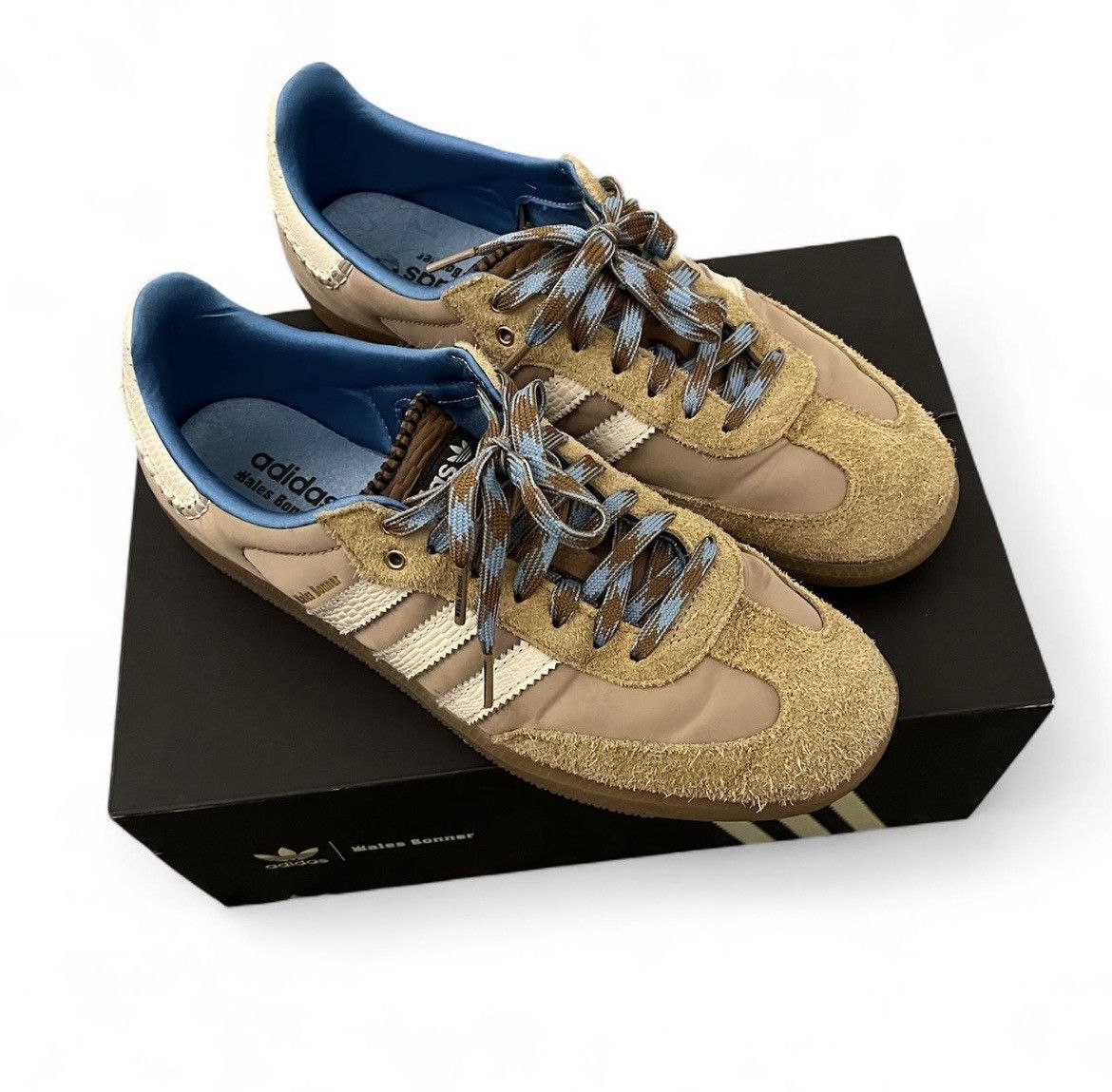 Adidas × Wales Bonner Nylon / Desert White Samba Size US 11 / EU 44 - 1 Thumbnail
