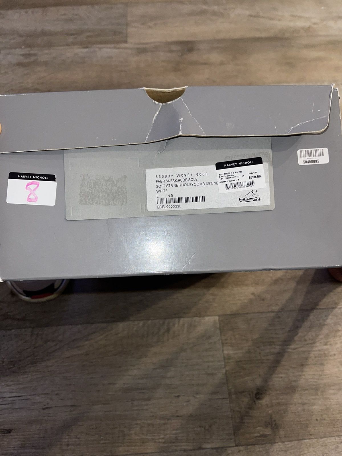 Balenciaga Balenciaga Triple S sneaker 'White Black Red' Size US 12 / EU 45 - 10 Thumbnail