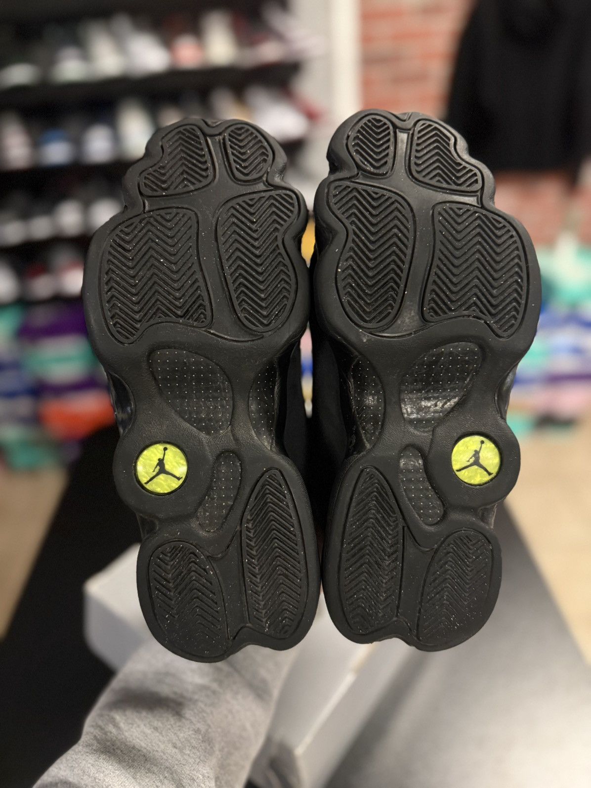 Jordan Brand Jordan 13 Black Cat Size 8 🧼 W BOX (2017) Size US 8 / EU 41 - 13 Thumbnail