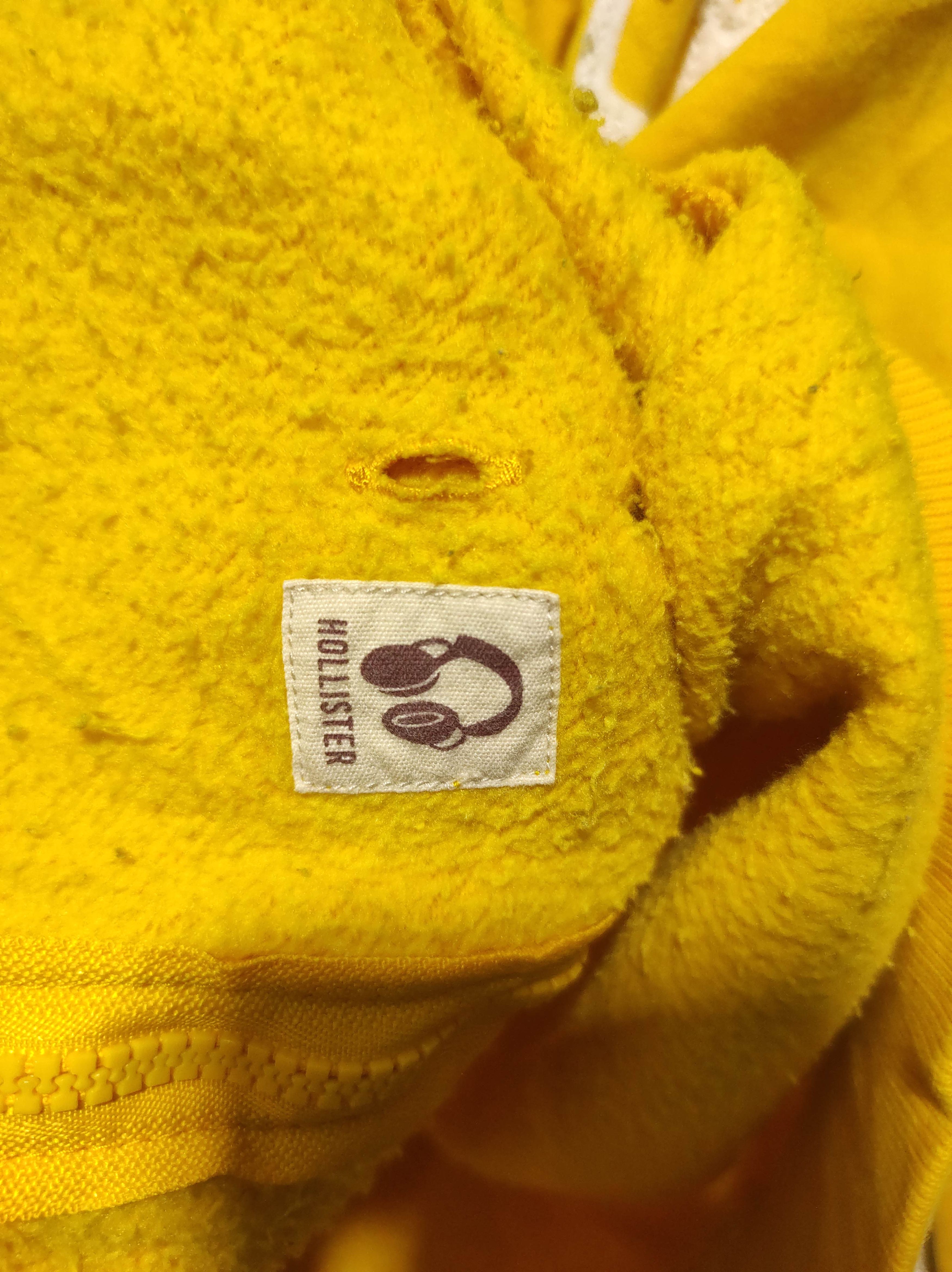 If Six Was Nine Hollister Fur Hoodie IfSixWasNine LGB style Yellow Size US M / EU 48-50 / 2 - 11 Thumbnail
