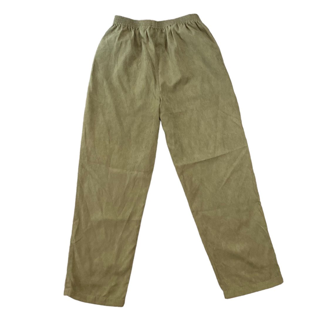 Vintage Vintage Faux Suede Pants Size 36" / US 14 / IT 50 - 3 Thumbnail