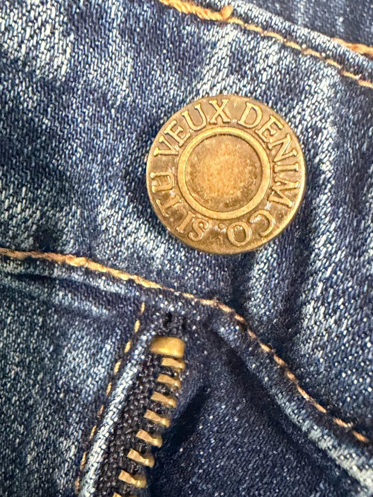 Other Sí Tu Veux Serge de Nîmes Stacked Flare Jeans Size 30 Size US 30 / EU 46 - 7 Thumbnail