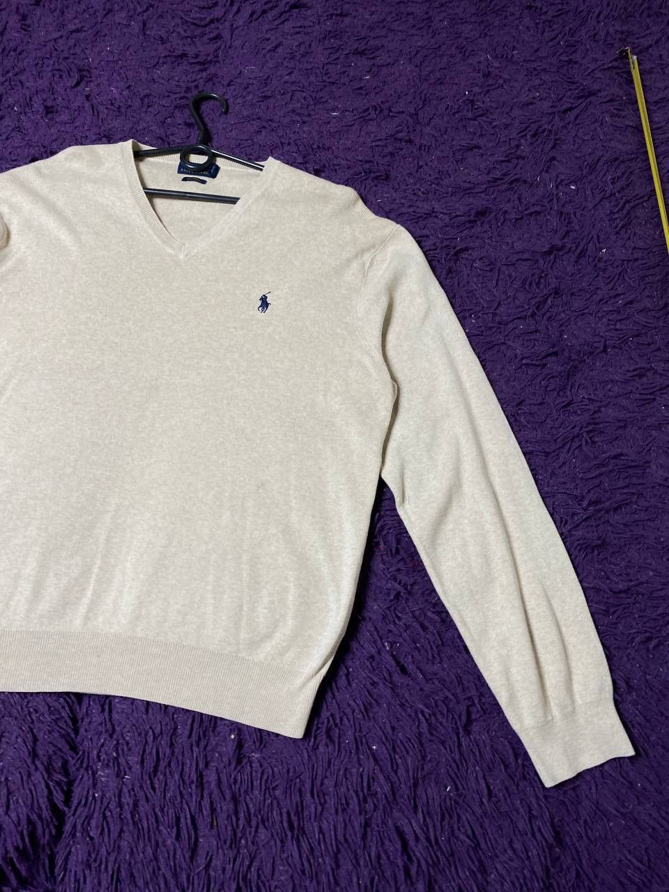 Polo Ralph Lauren Polo Ralph Lauren Pima Cotton Embroidered Logo Sweater Size US L / EU 52-54 / 3 - 8 Thumbnail