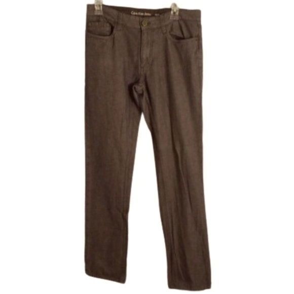 Calvin Klein Calvin Klein Jeans W30 L32 Mens Pants Blue Cotton Denim Size US 30 / EU 46 - 1 Thumbnail