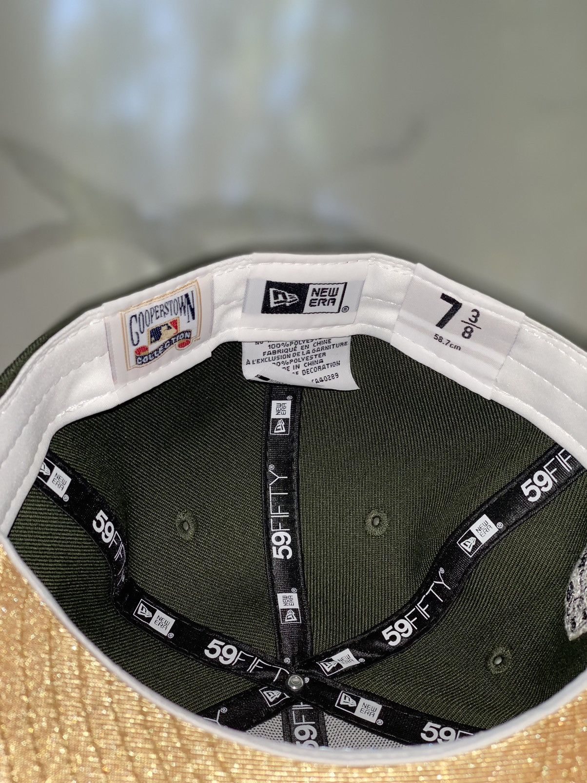 Cooperstown Collection Champagne Chicago White Sox fitted 7 3/8 Size 38 - 7 Thumbnail