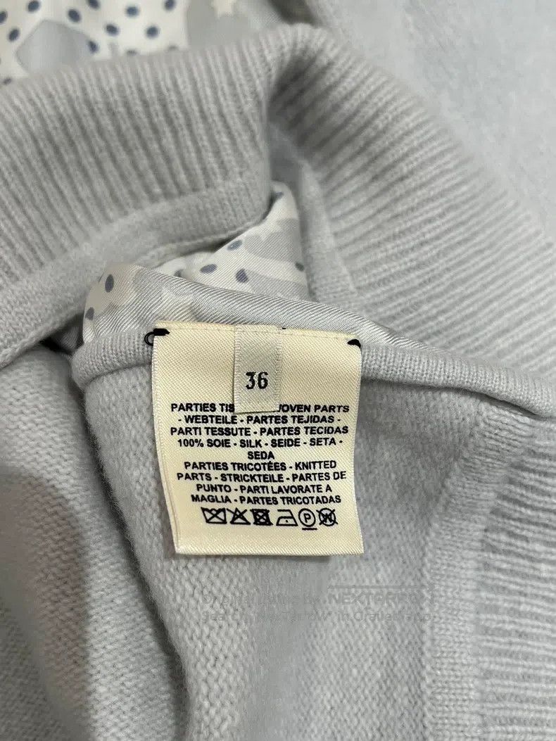 Hermes Hermes Athleisure style twillaine silk cashmere crewneck s Size XS / US 0-2 / IT 36-38 - 3 Thumbnail