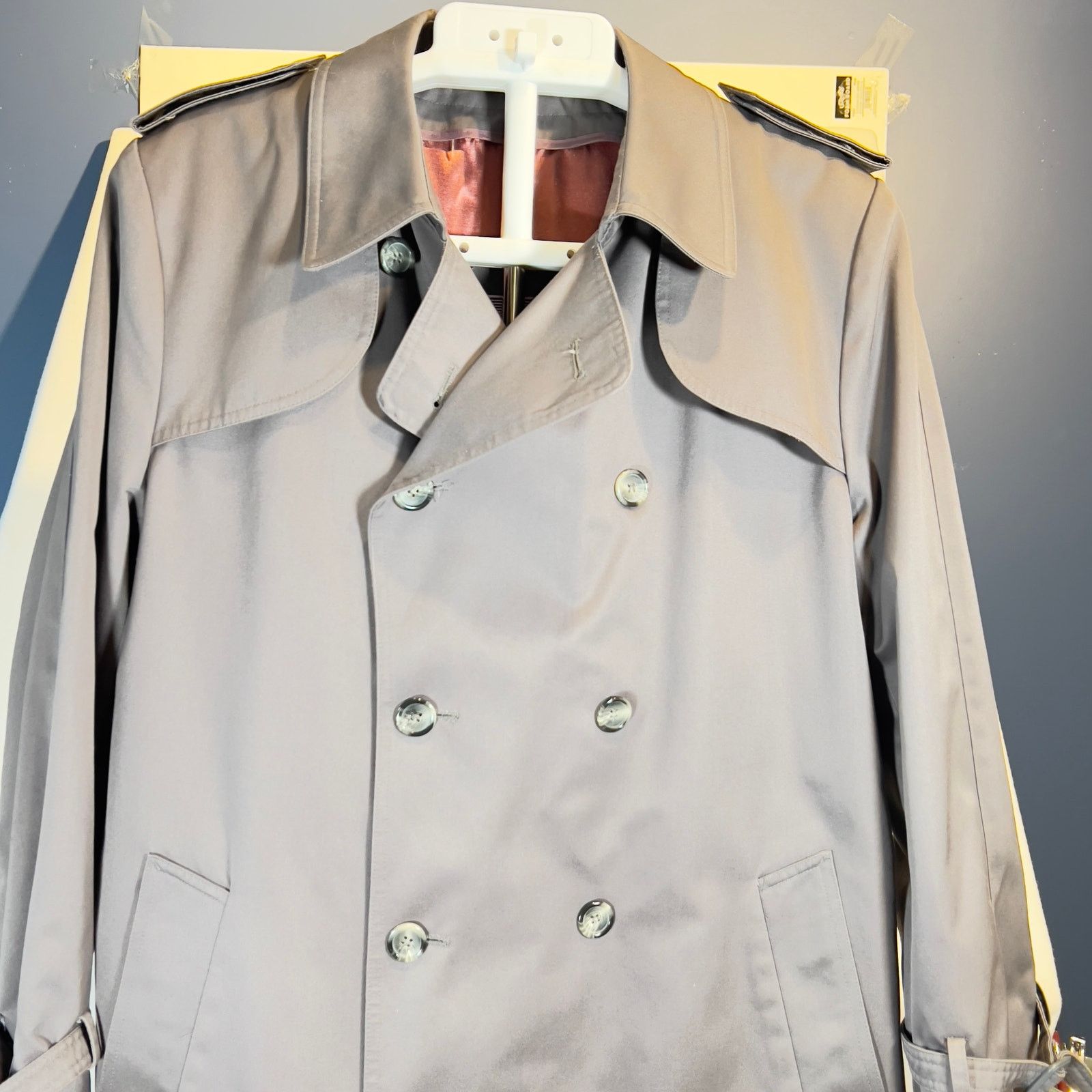 Other Stormport Trench Coat 42R ZipOut Lining Double 2 Coats in 1 Size US L / EU 52-54 / 3 - 3 Thumbnail