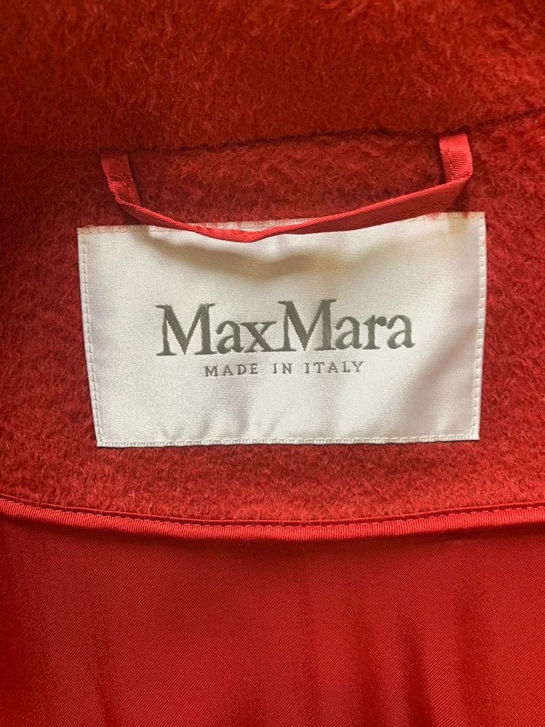 Other MaxMara Manuela Red Wool Coat-2508 Size US XS / EU 42 / 0 - 4 Thumbnail