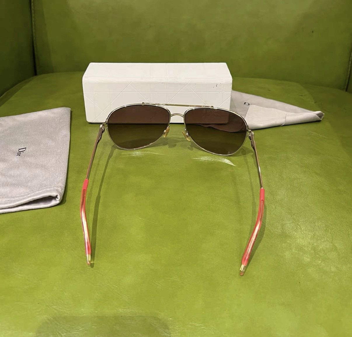 Dior Dior Colorblock Sunglasses J42 Size ONE SIZE - 3 Thumbnail