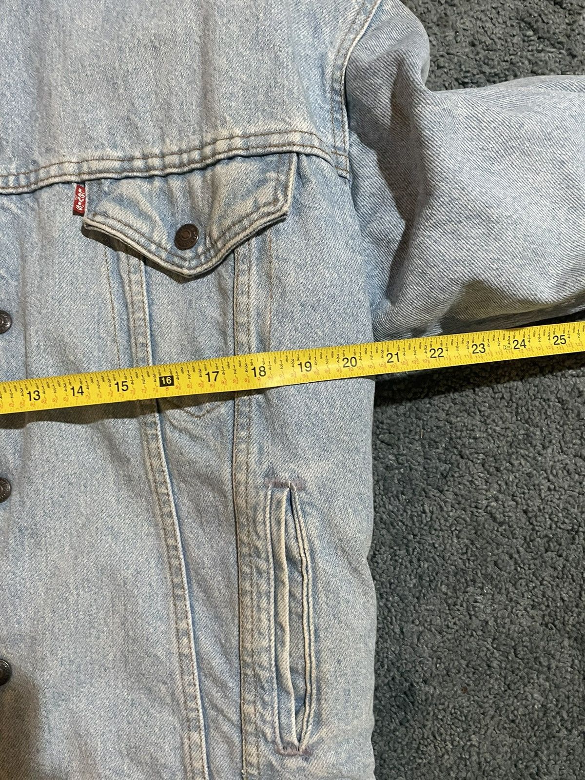 Levi's × Vintage RARE Vintage 70s-80s Levi’s Sherpa Lined Trucker Jacket Size US M / EU 48-50 / 2 - 11 Thumbnail