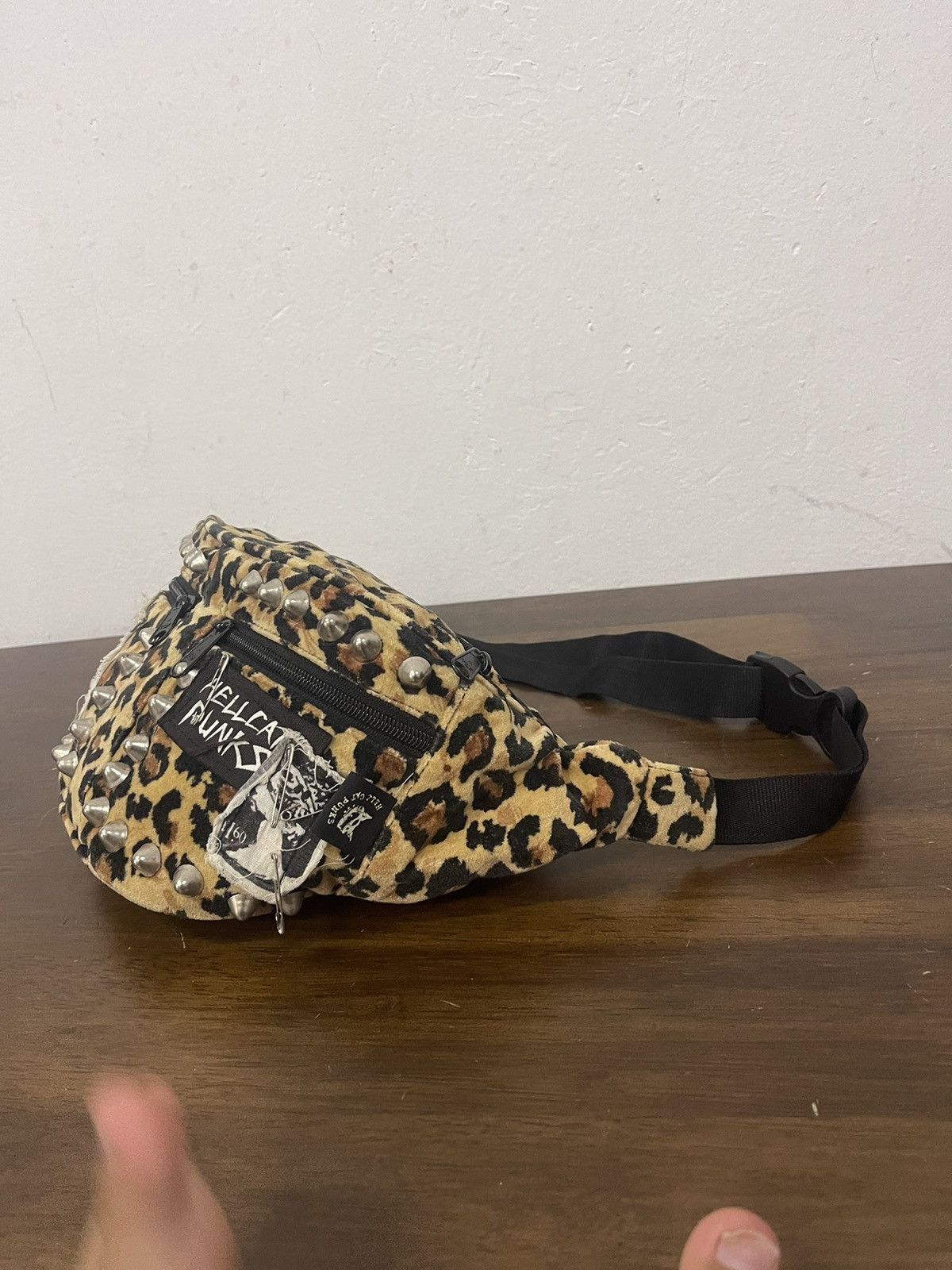Japanese Brand × Seditionaries Hell Cat Punk Studded Bondage Waist bag Size ONE SIZE - 4 Thumbnail