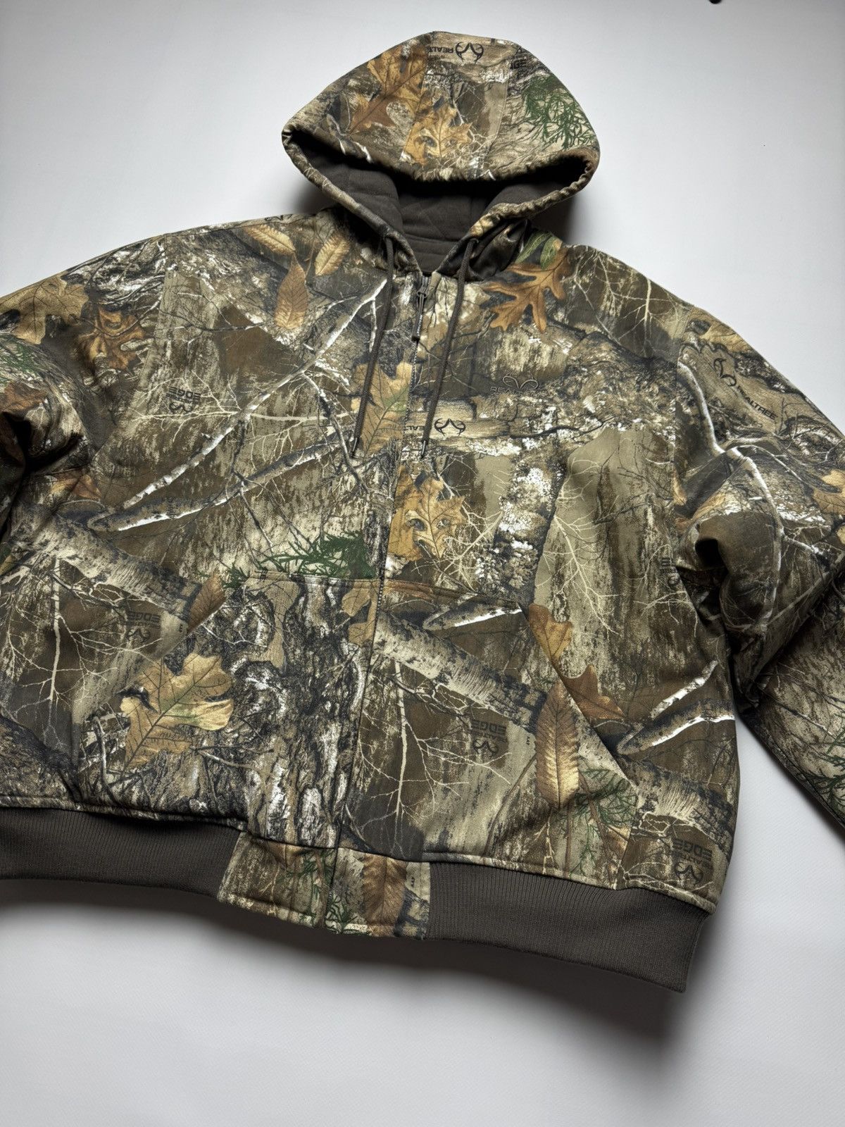 Realtree Realtree Edge Camo Quilted Lined Hooded Bomber Jacket - XL Size US XL / EU 56 / 4 - 2 Thumbnail