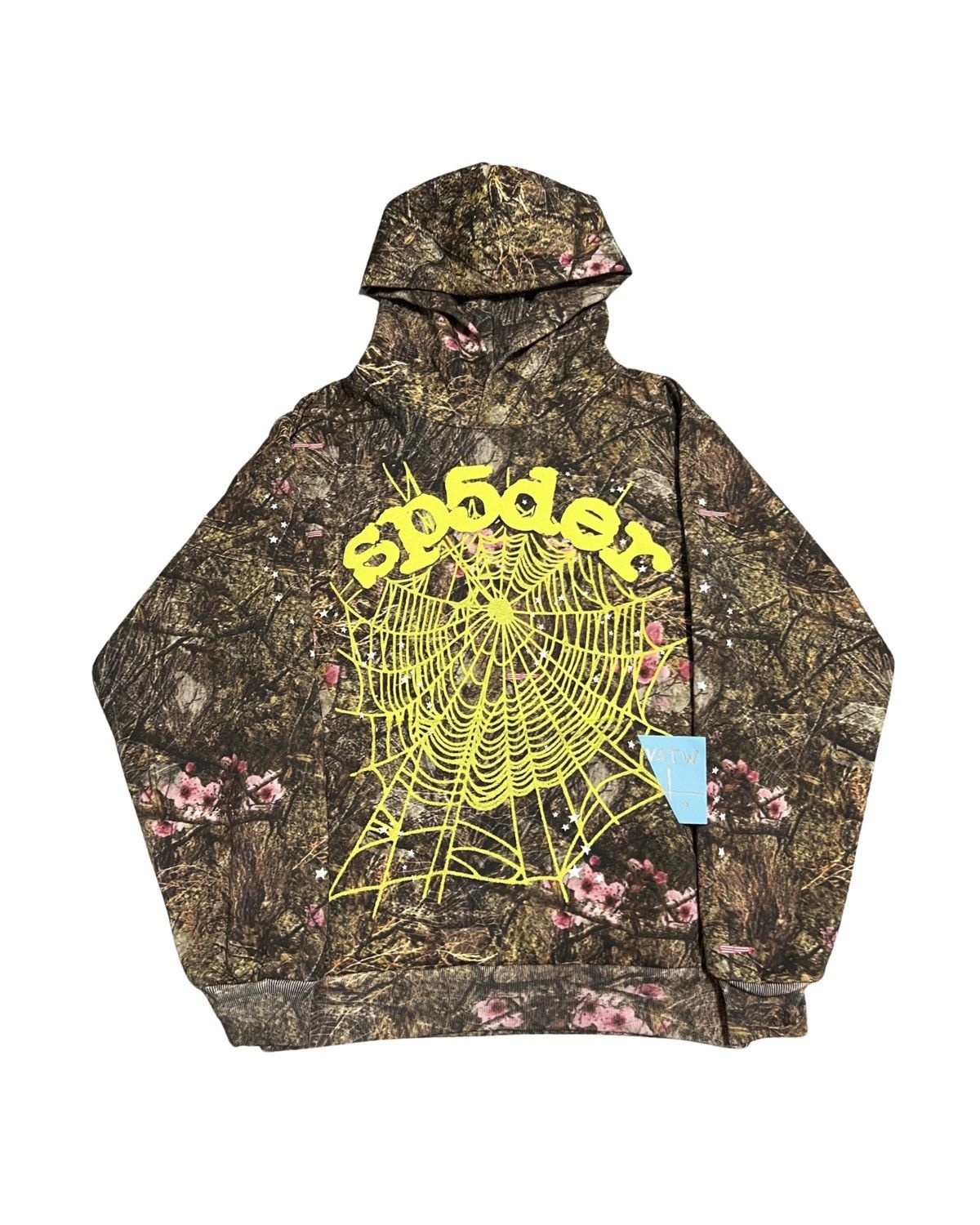 image of Sp5Der Real Tree Camo Hoodie (Spider Worldwide), Men's (Size XS)